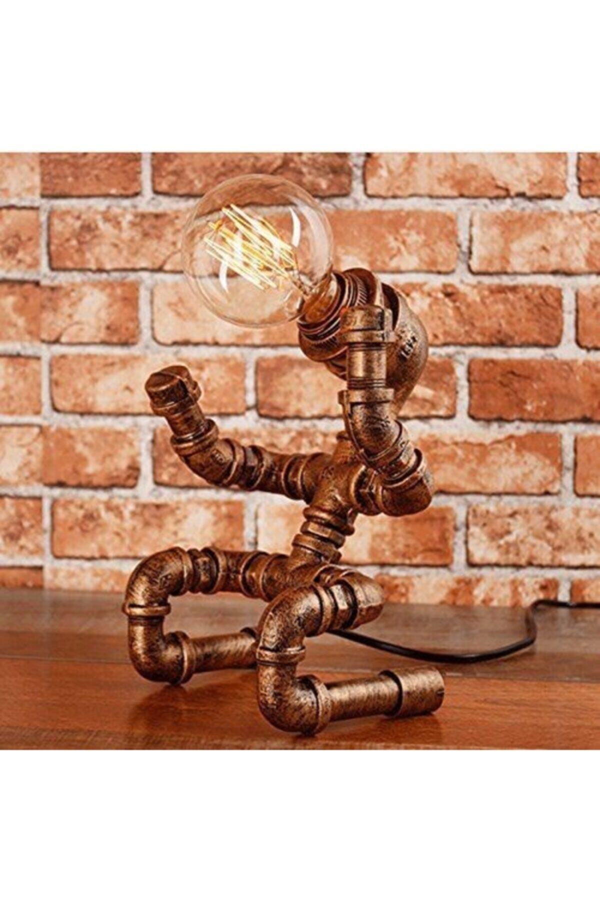 Blbndesign Masaüstü Dekoratif Insan Modeli Aydınlatma Lambader