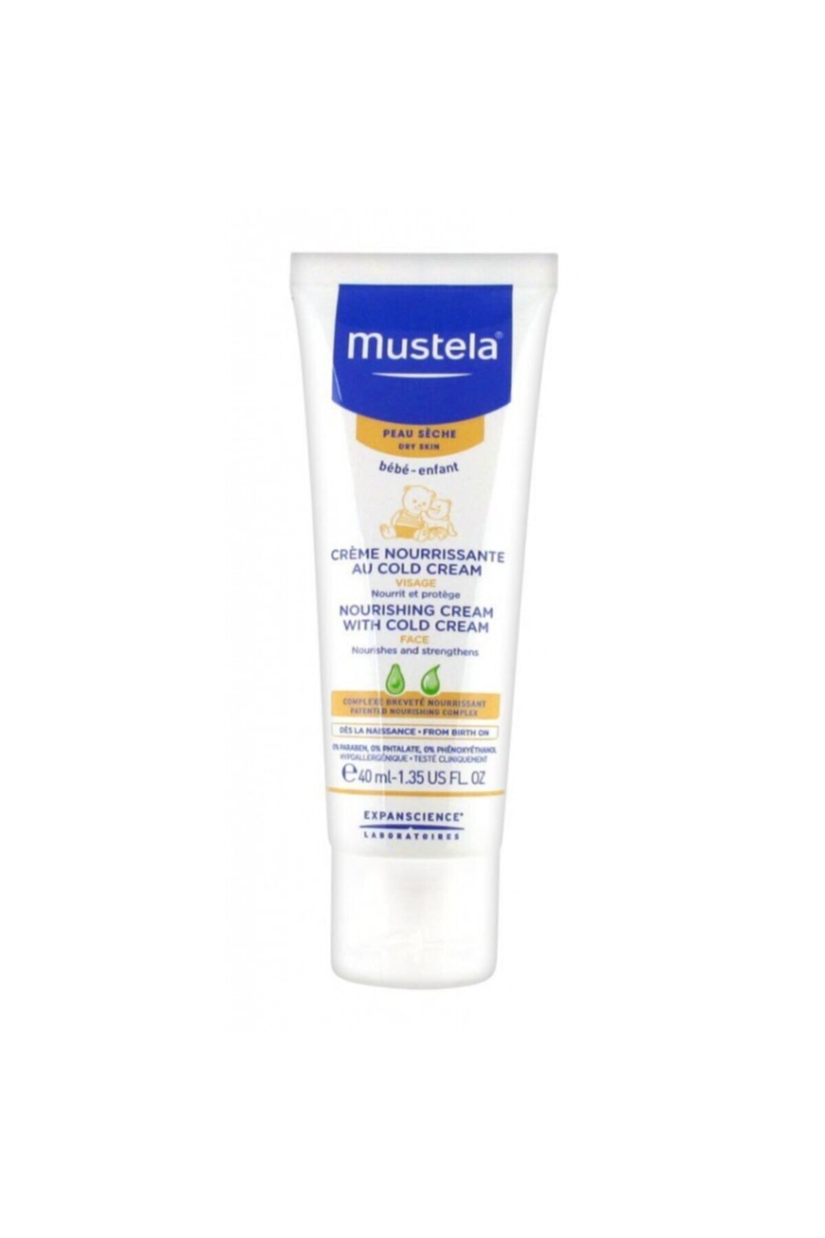 Mustela Nourishing Cream With Cold Cream Besleyici Soğuk Kremi 40 ml
