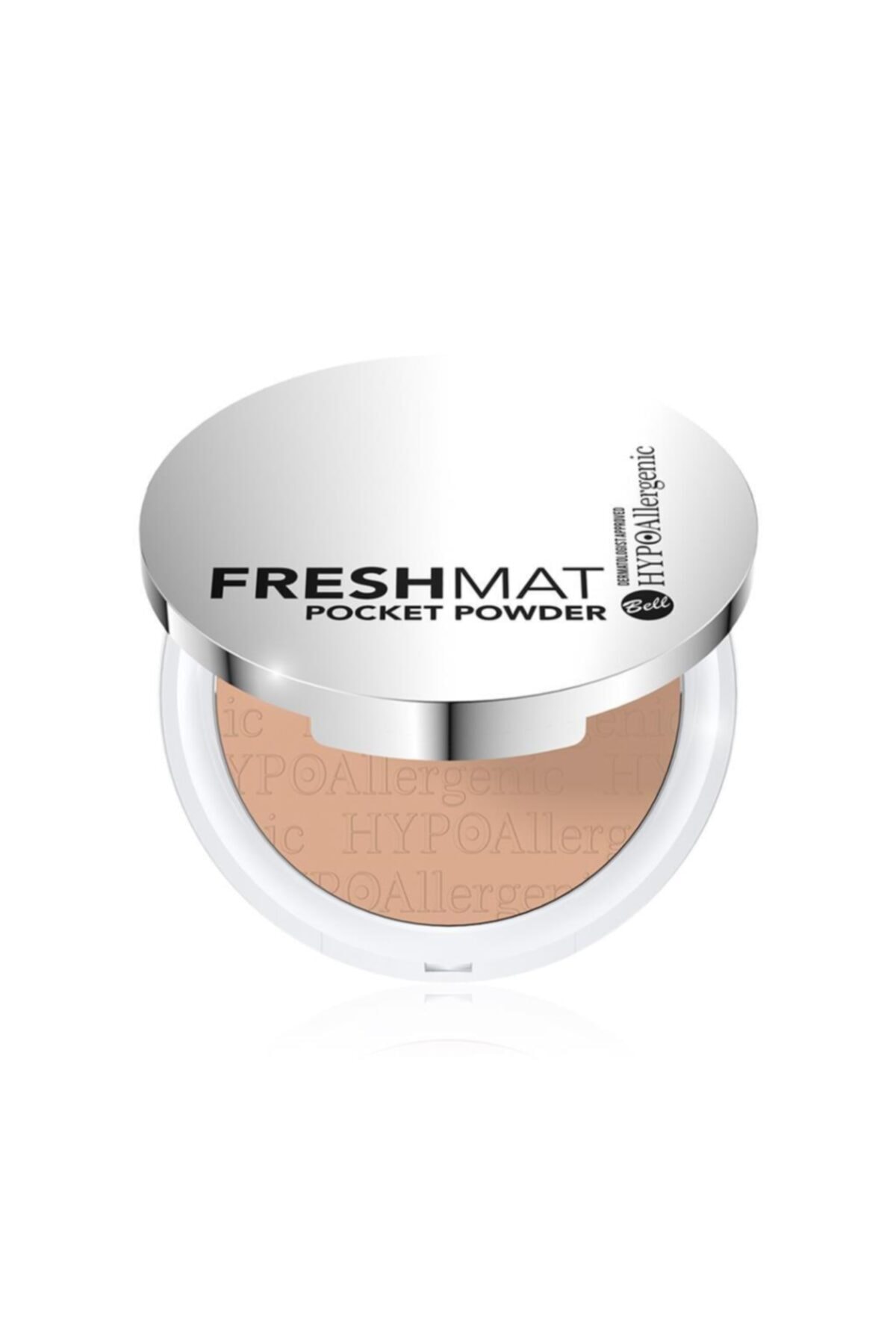 Bell Hypoallergenic Fresh Mat Pocket Powder Pudra 04 Tanned