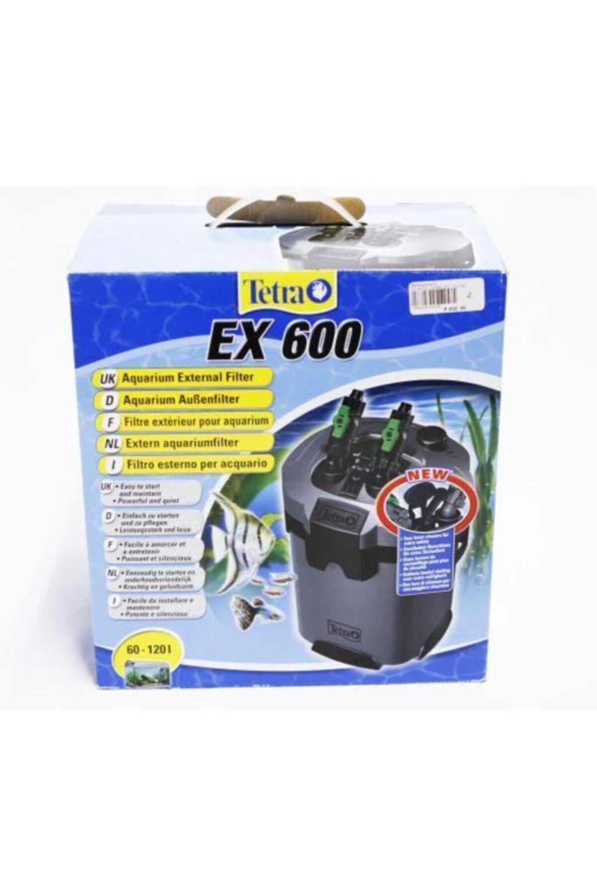 Tetra Ex 600 Içi Dolu Yeni Tip Musluk Ve 10w Güç