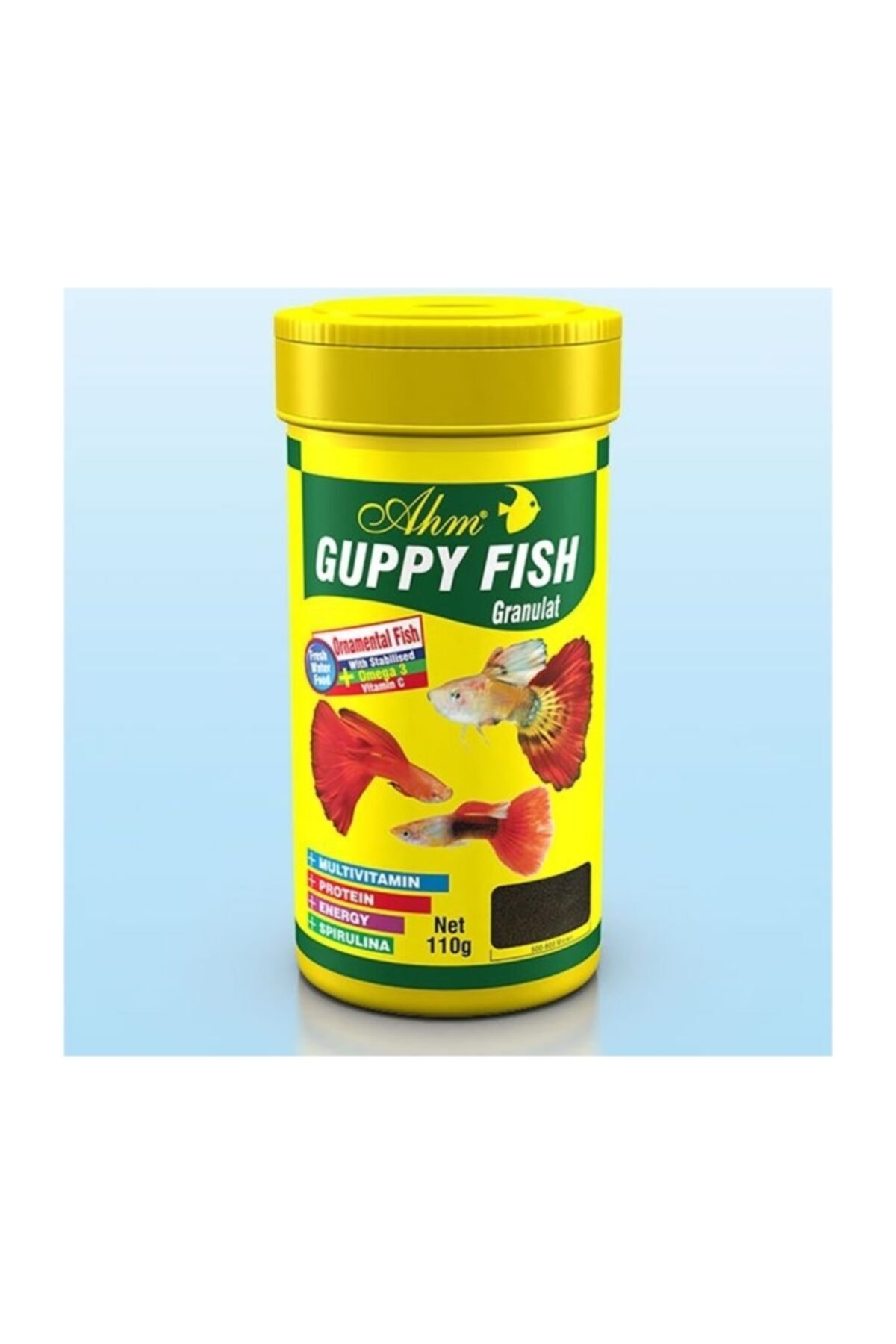 Ahm Marin Guppy Lepistes Balığı Yemi 100 Ml