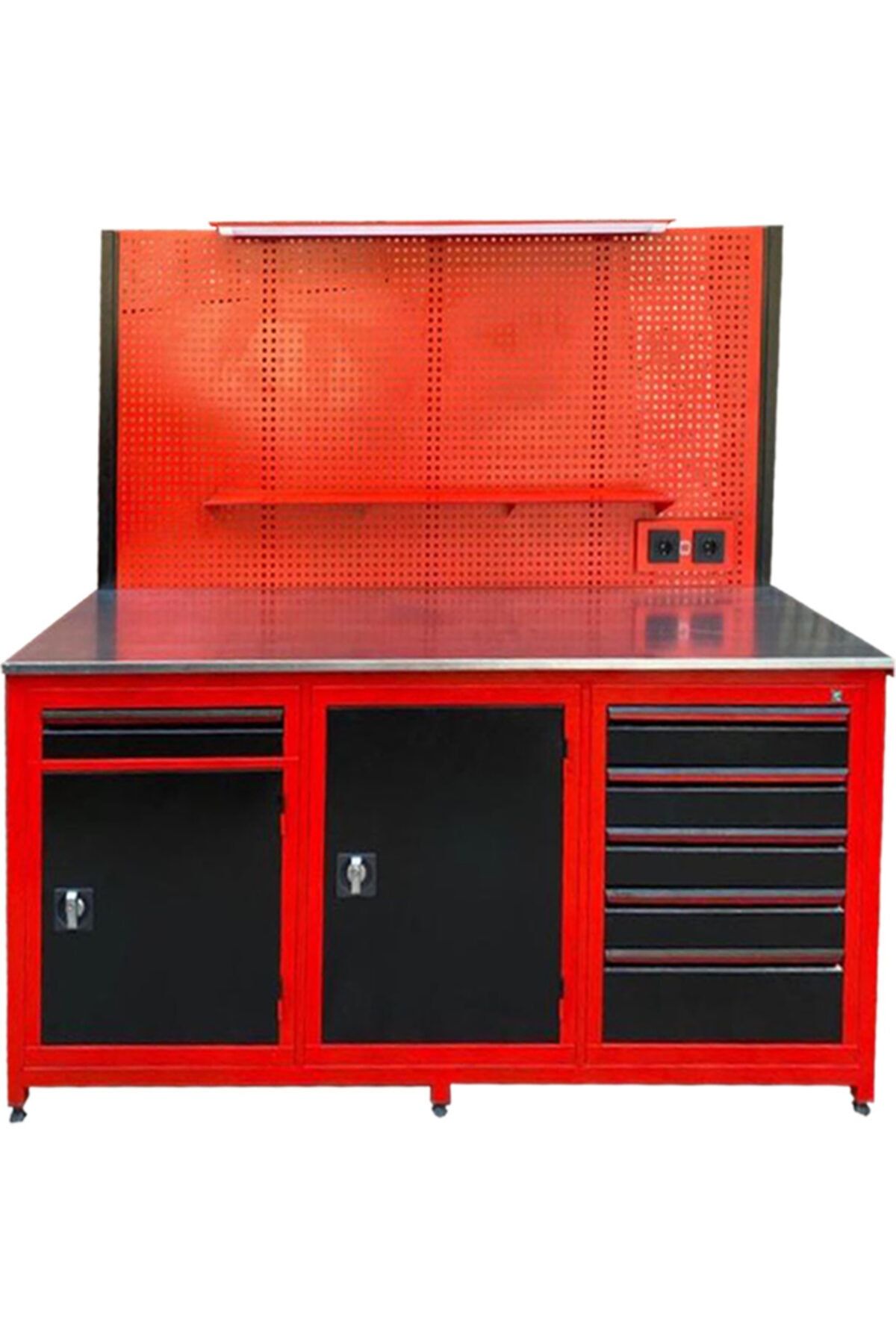 GRAYZER 2 Metre Dolaplı Takım Tezgahı