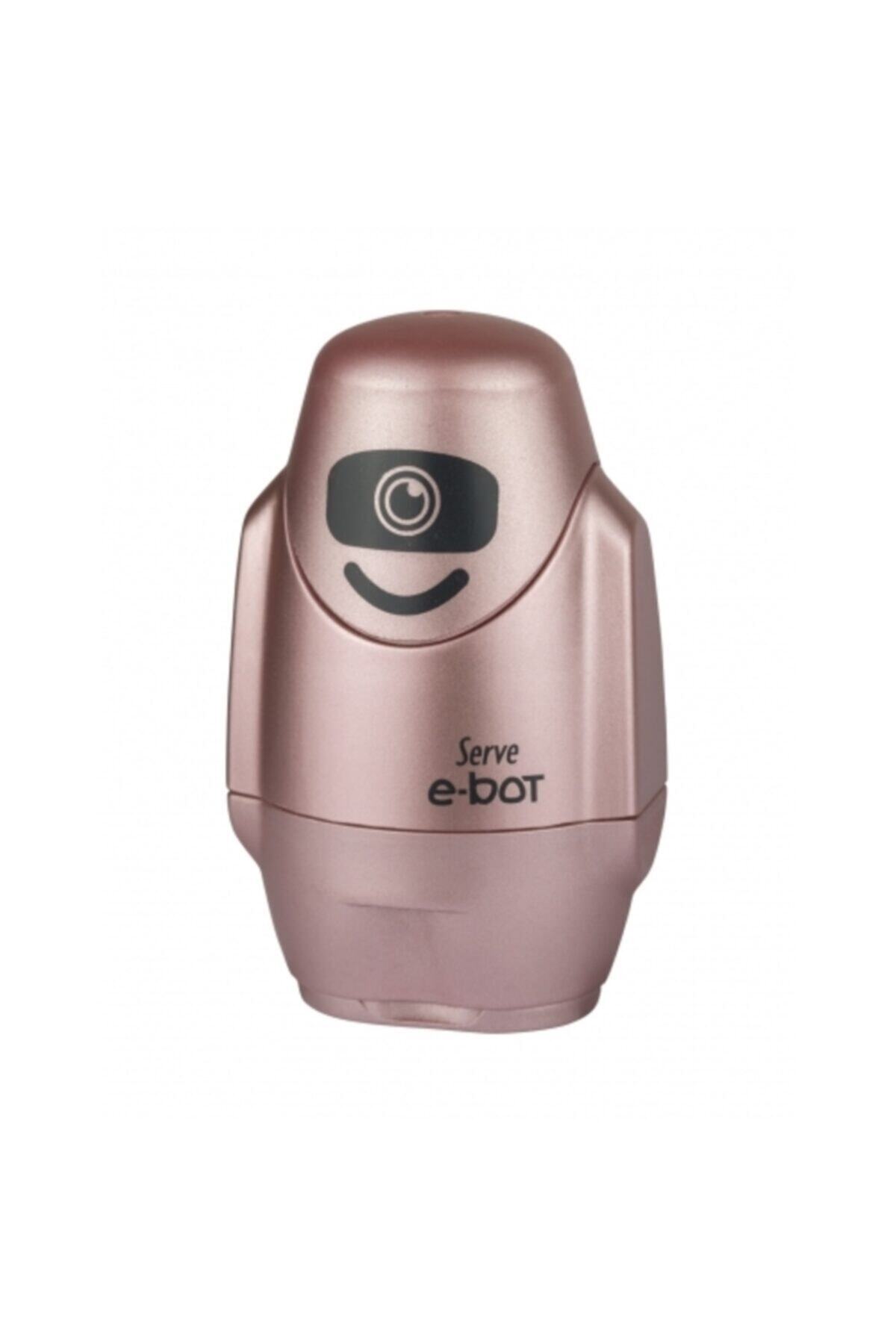 Serve E-bot Metalik Silgi Ve Kalemtraş Rose