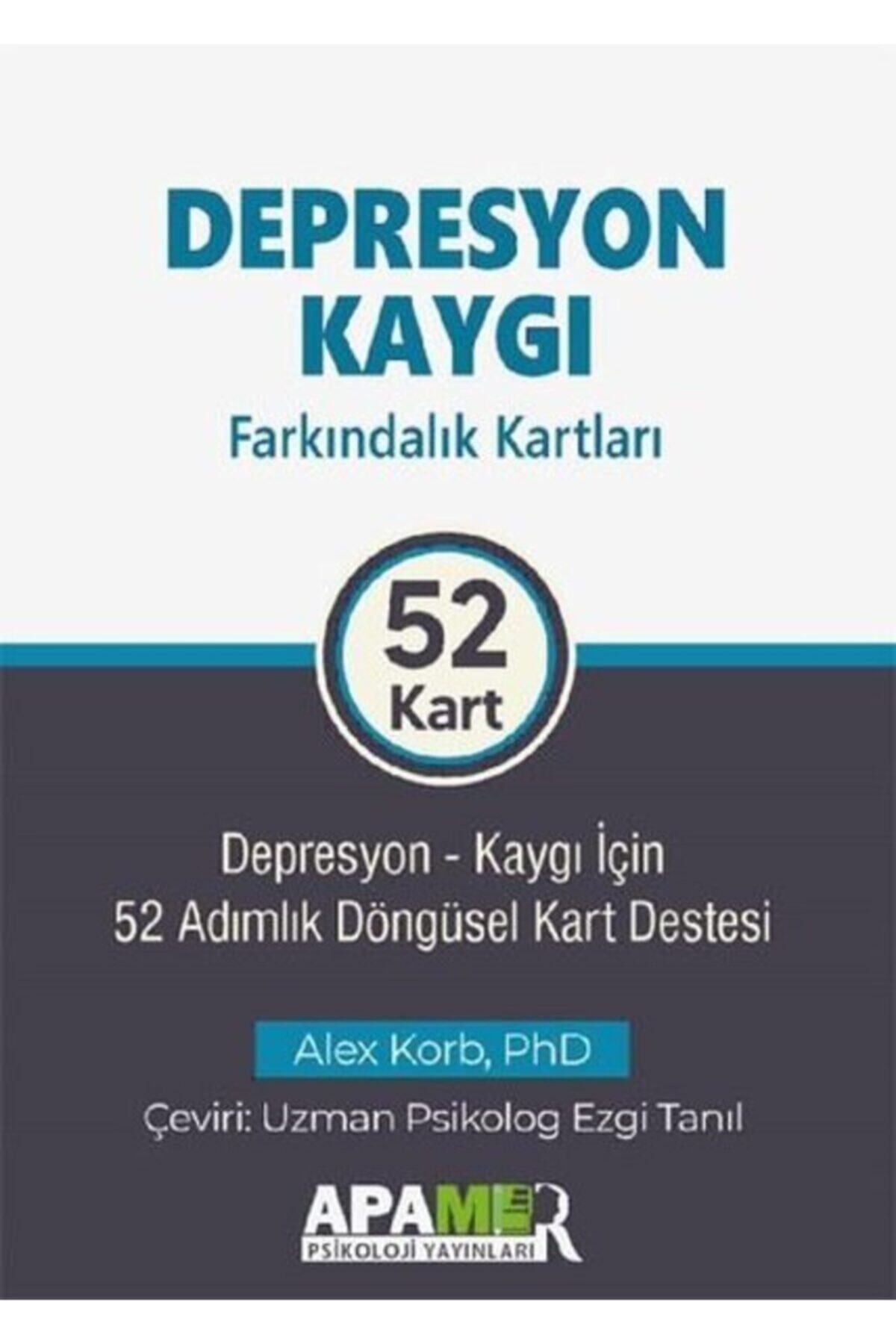 Apamer Depresyon Kaygı Farkındalık Kartları: Depresyon-kaygı Için 52 Adımlık Döngüsel Kart Destesi