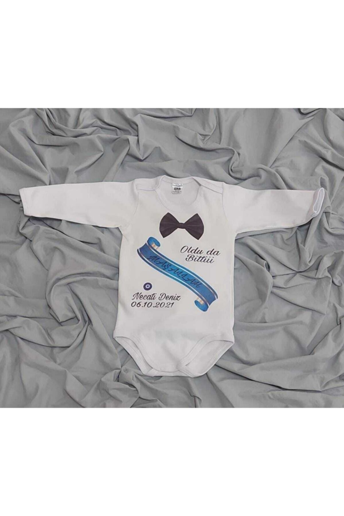 BY TUNA DESİGN Isimli Sünnet Zıbını Baskılı