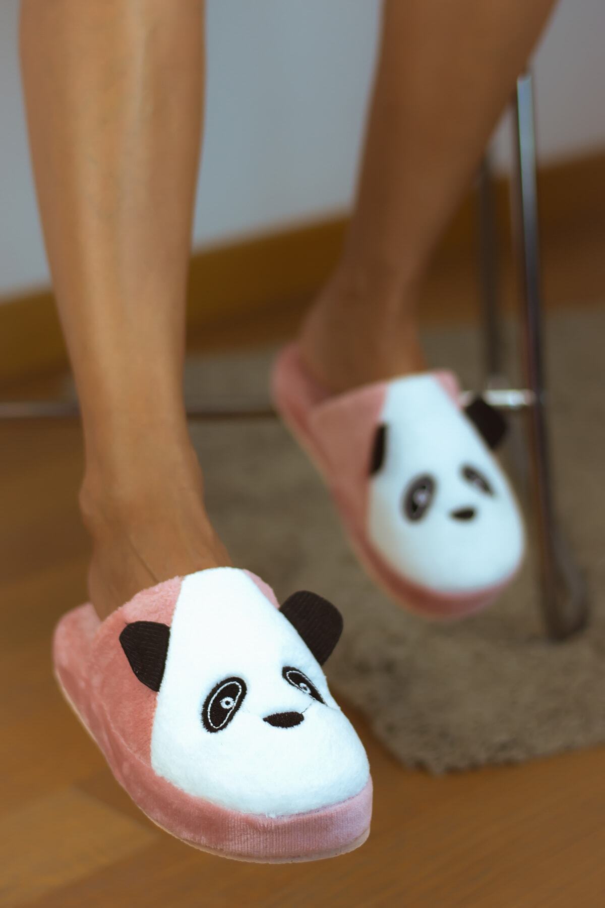 star shoes Hayvan Figürlü Yumuşak Kadın Ev Terliği