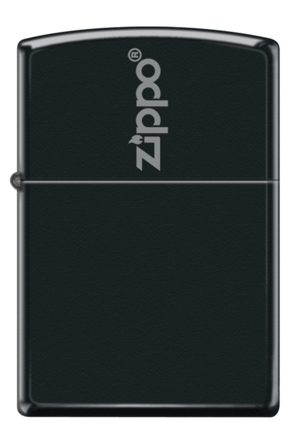 Zippo Centered Lid Design Çakmak Mat Siyah 2021