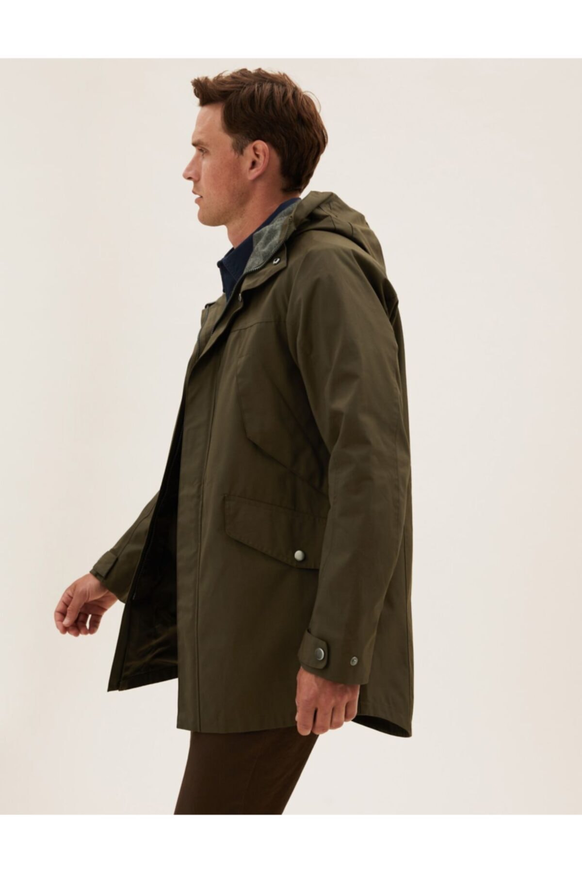 Marks & Spencer Stormwear Pamuklu Yağmurluk