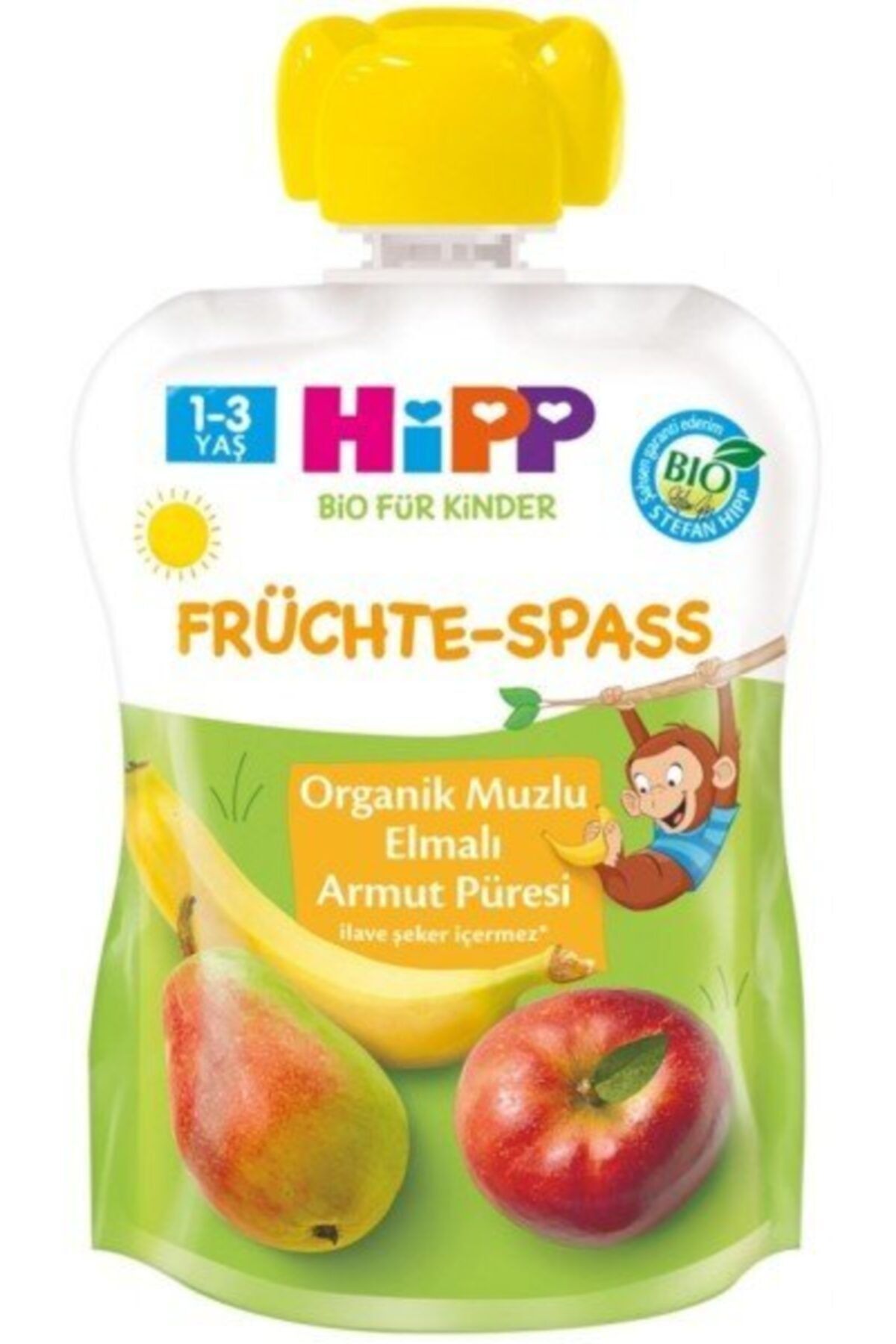 Hipp Organik Armut Muz Elma Püresi 90gr 6 Lı Paket