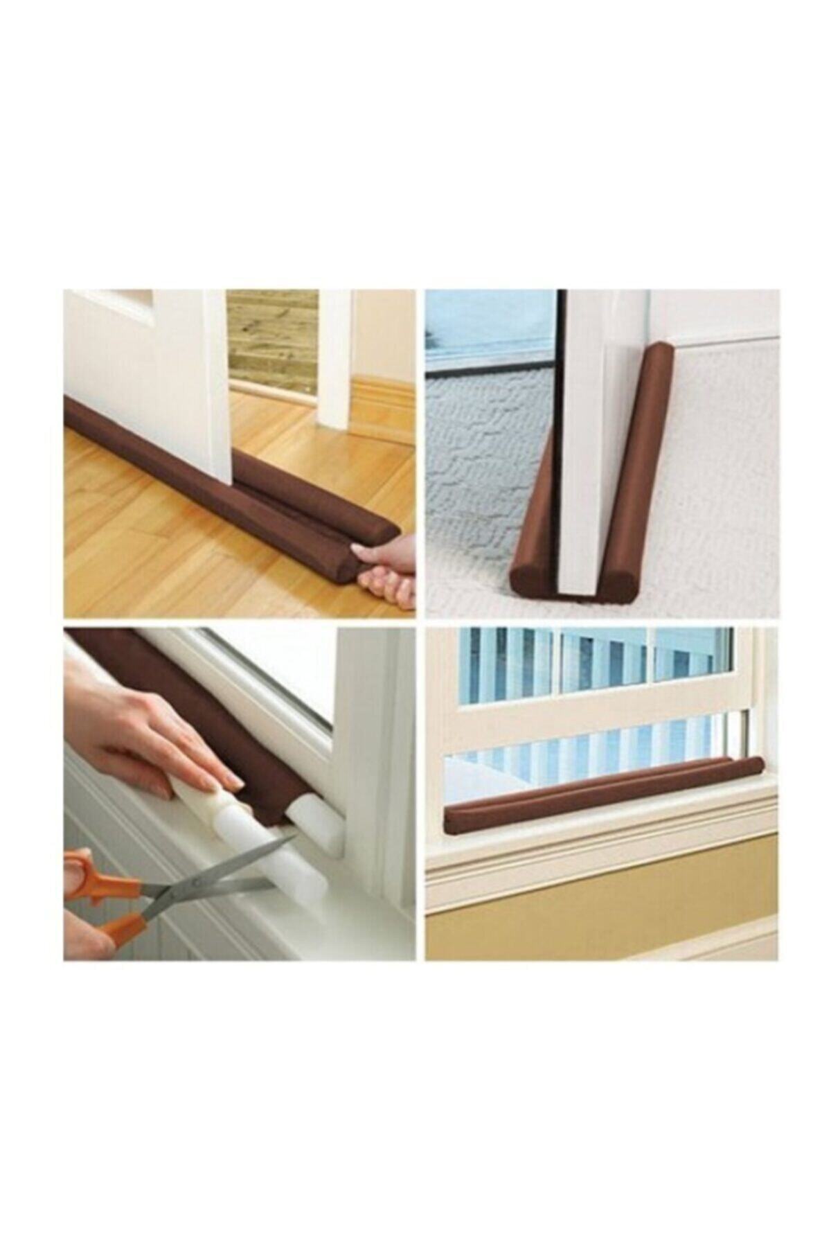 Ankaflex Koklea Home 5 Adet Çift Taraflı Kapı Altı Toz Rüzgar Önleyici Kapı Pencere Altı Hava Kesici Altlık