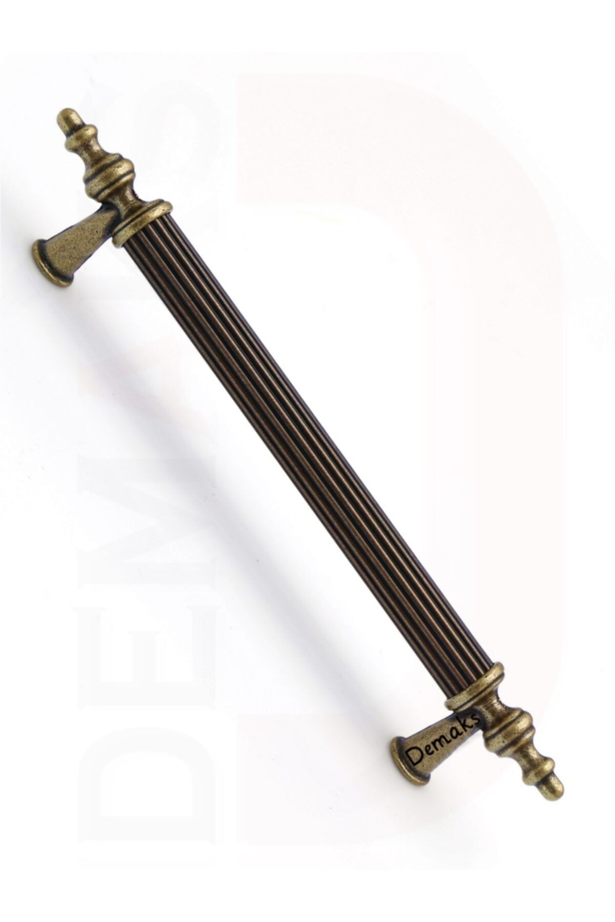 Demaks Kumru Antik Sarı 160mm (1adet) Lüks Mobilya Dolap Çekmece Kulpu