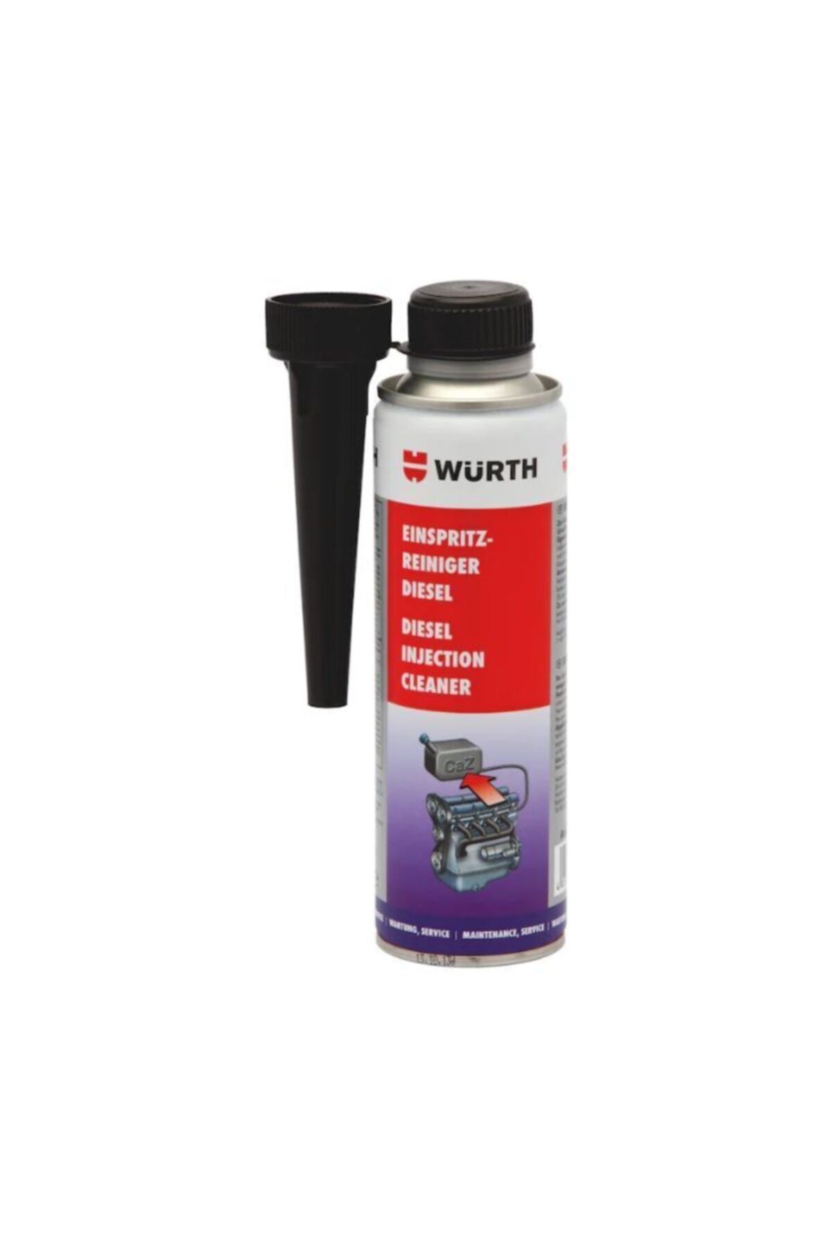 Würth Dizel Yakıt Sistem.ve Enjektör Tem.300ml 12 Adet