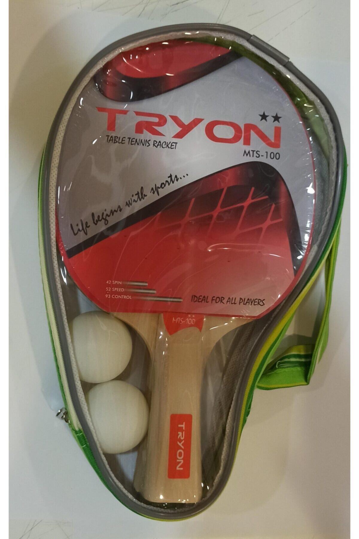 TRYON Mts-100 2 Yıldız Masa Tenisi Raket Seti