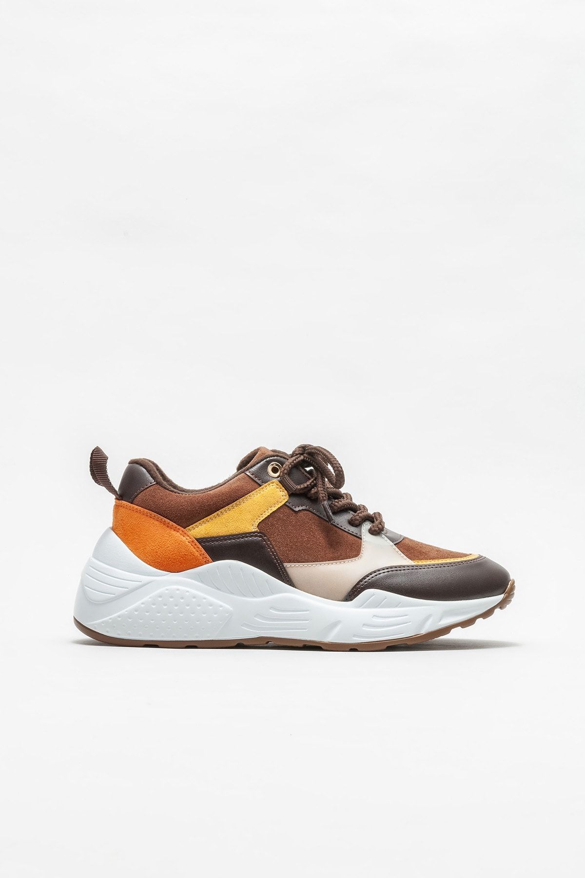 Elle Shoes Kahve Kadın Spor Ayakkabı