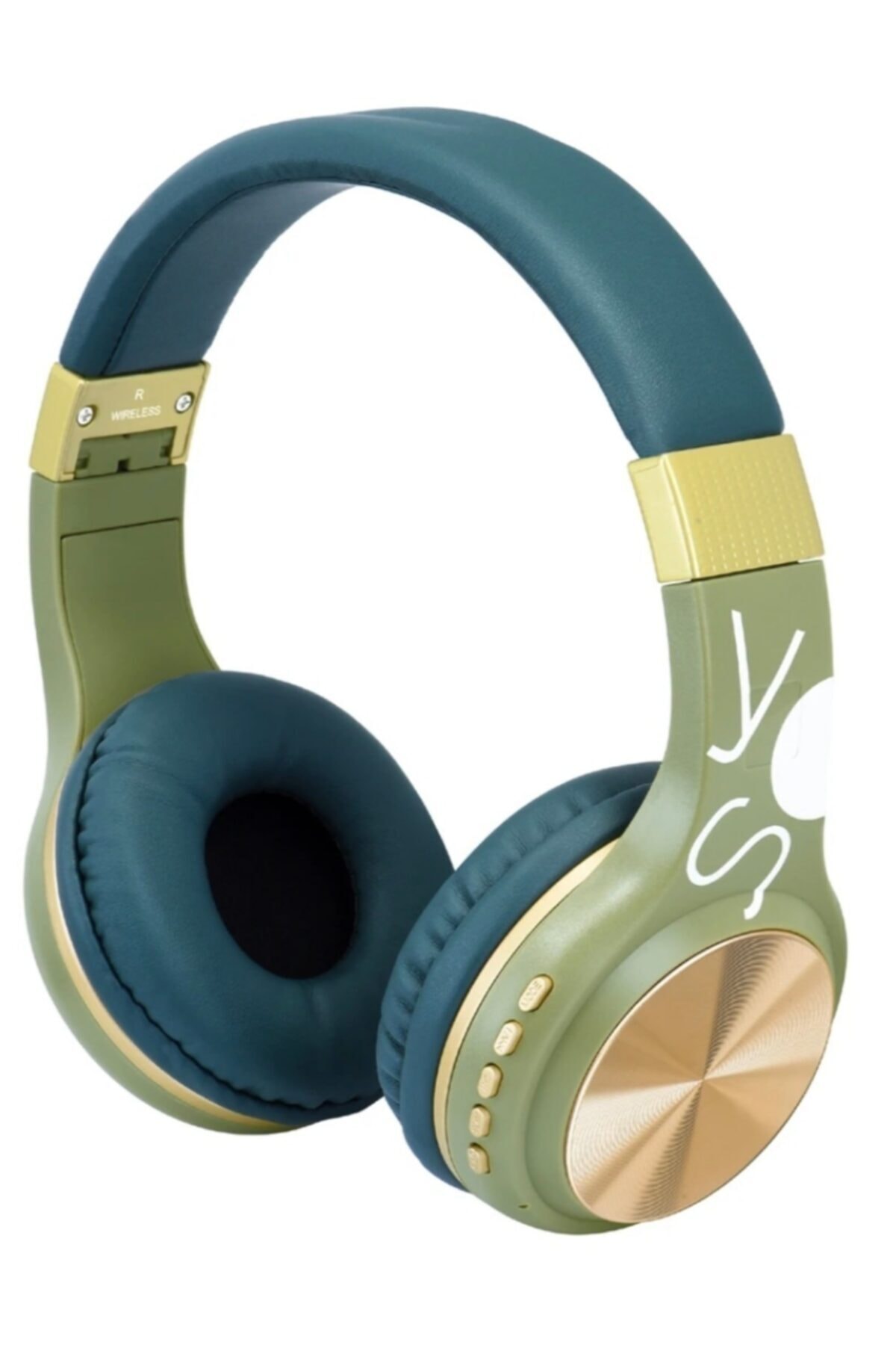 Tastech Bluetooth Kulaklık Kablosuz Sd Kart Girişi Aux Yeşil Sy-bt1607
