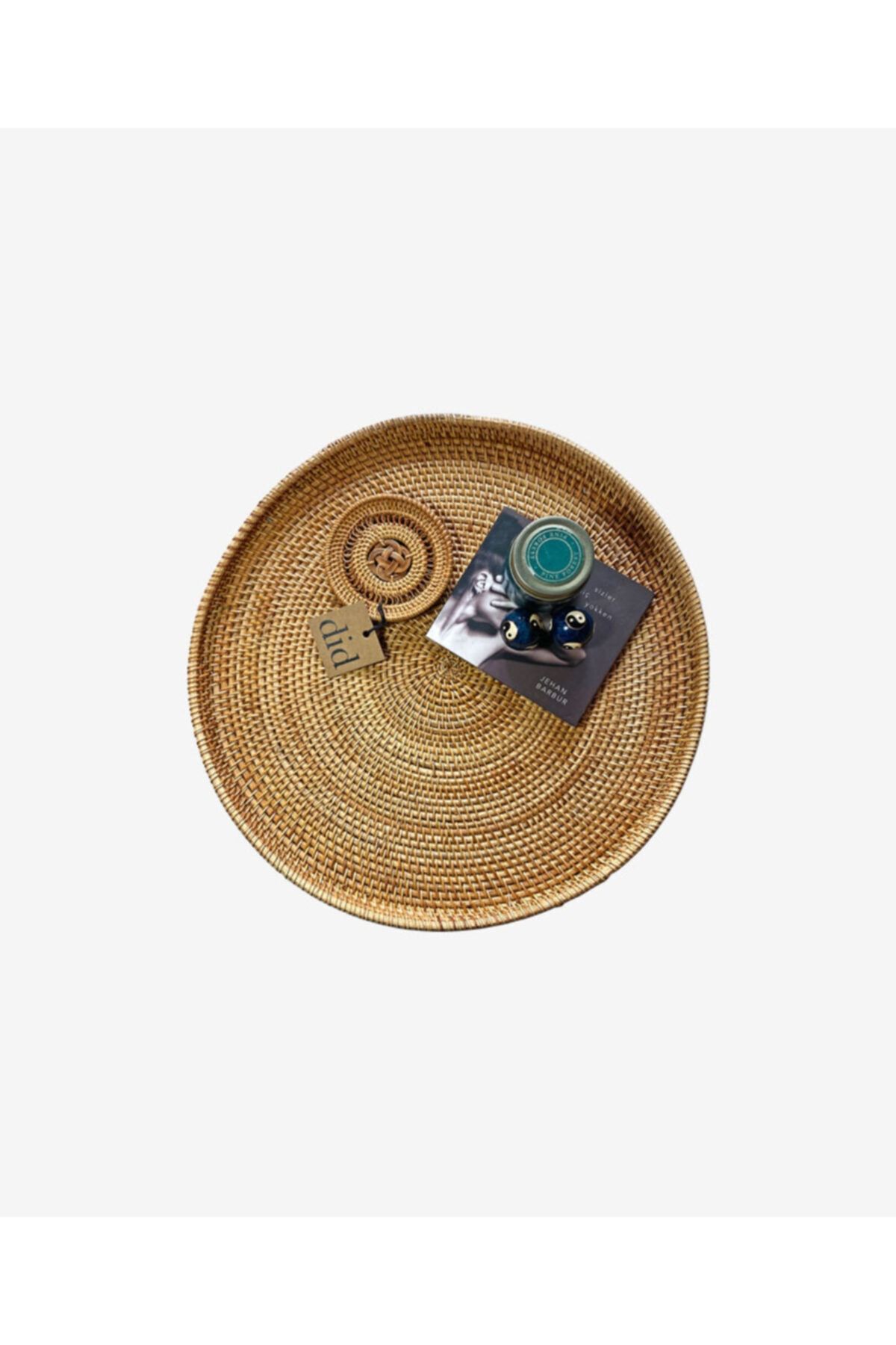 did homeware Risus Rattan Dekoratif Tepsi