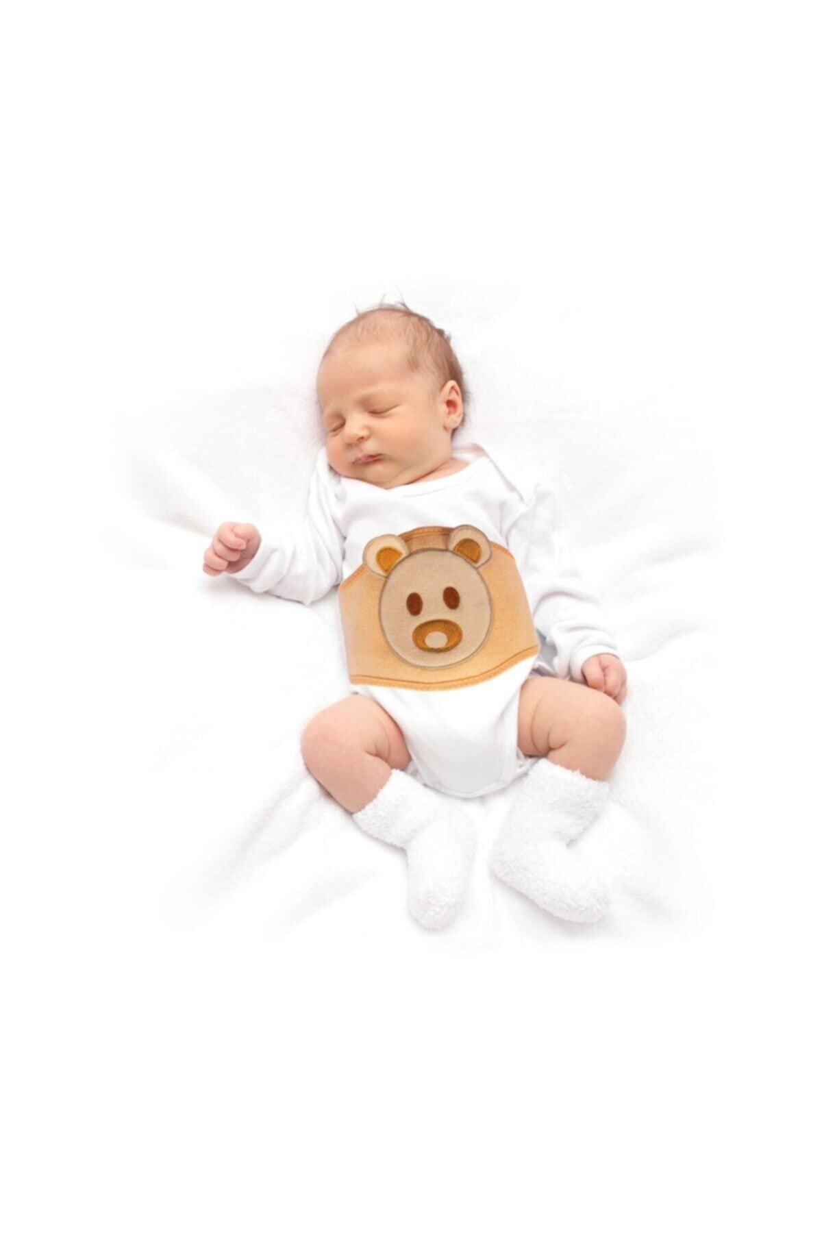 Sevi Bebe Gaz Giderici Kiraz Çekirdekli Bebek Bel Bandı Krem - Mommyslab