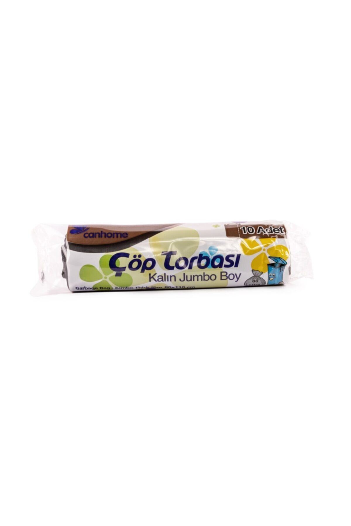 Canhome Çöp Torbası Jumbo Boy 10'lu (3 Adet)