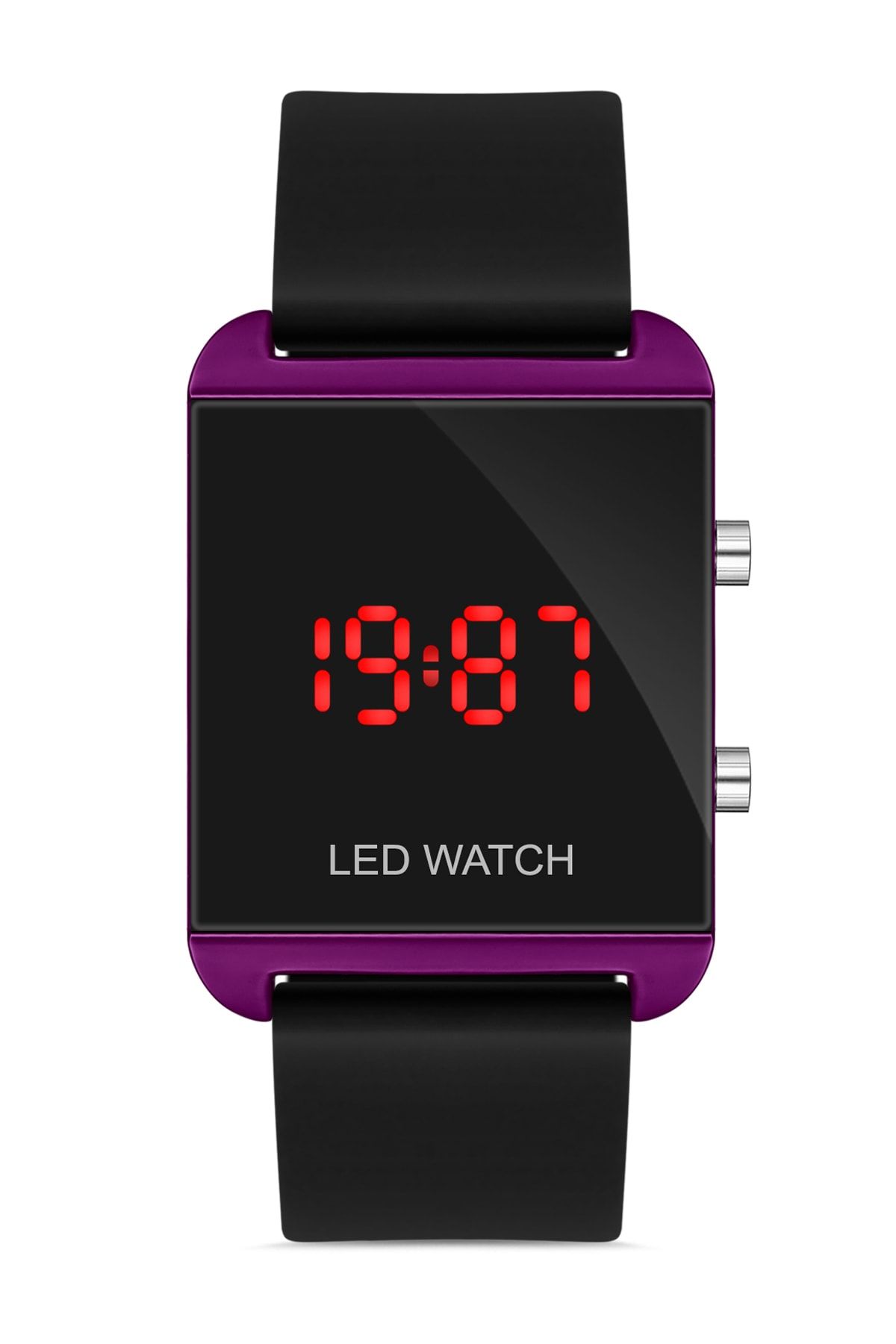 Aqua Di Polo 1987 Unisex Siyah Silikon Dijital Led Kol Saati Apwr032804