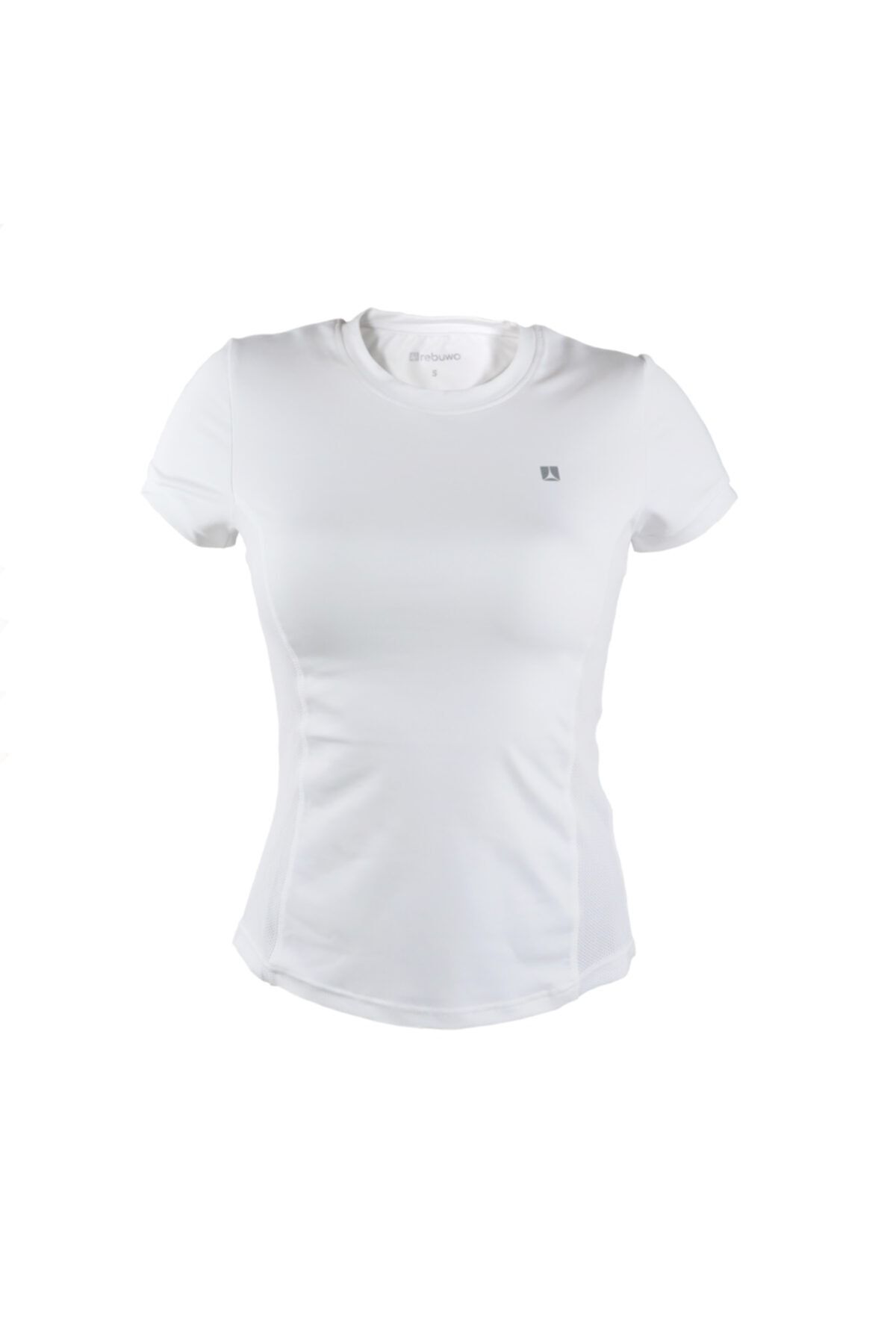 Rebuwo Kadın Slim Fit Spor Tshirt