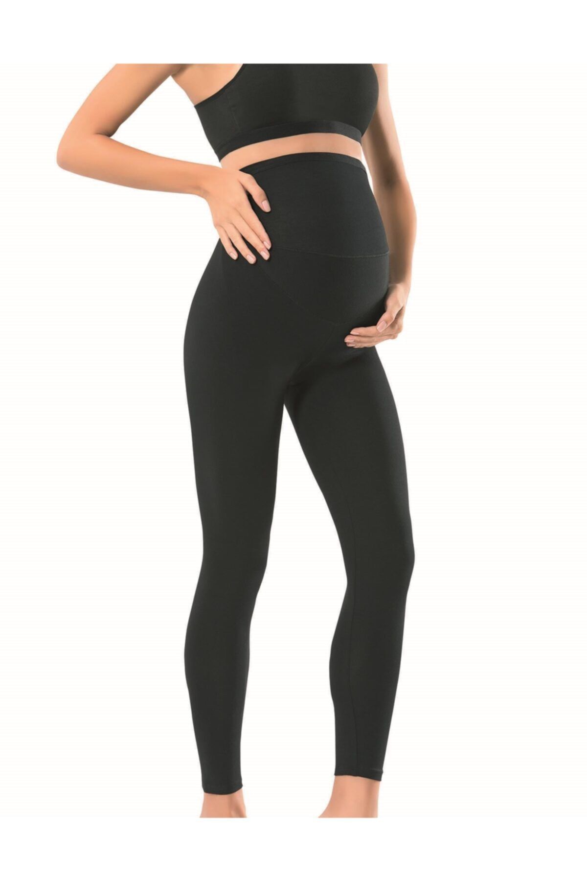Vendas Vt-3273 Pamuklu Günlük Büyük Boy Hamile Tayt