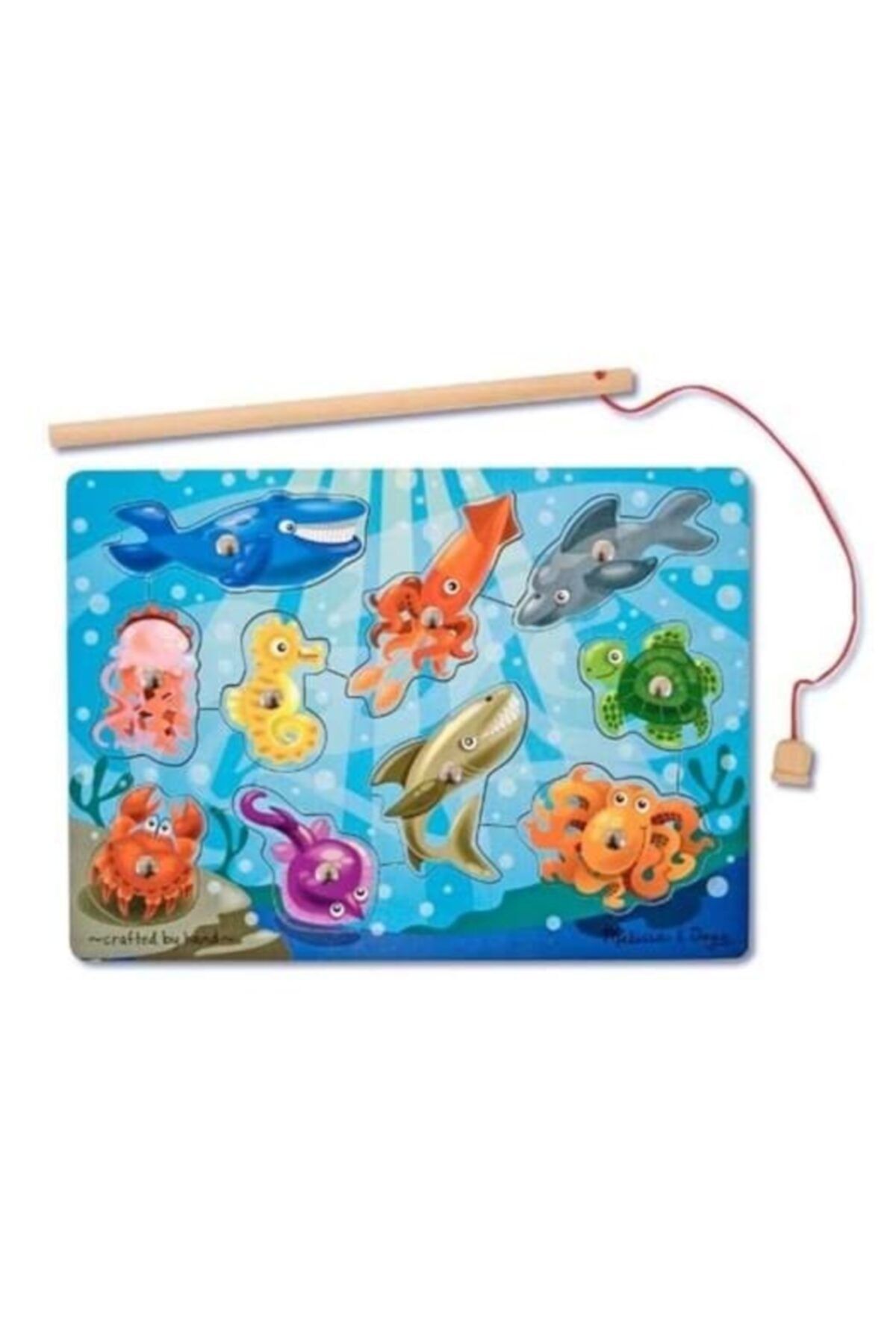Melissa & Doug Ahşap Mıknatıslı Balık Tutma