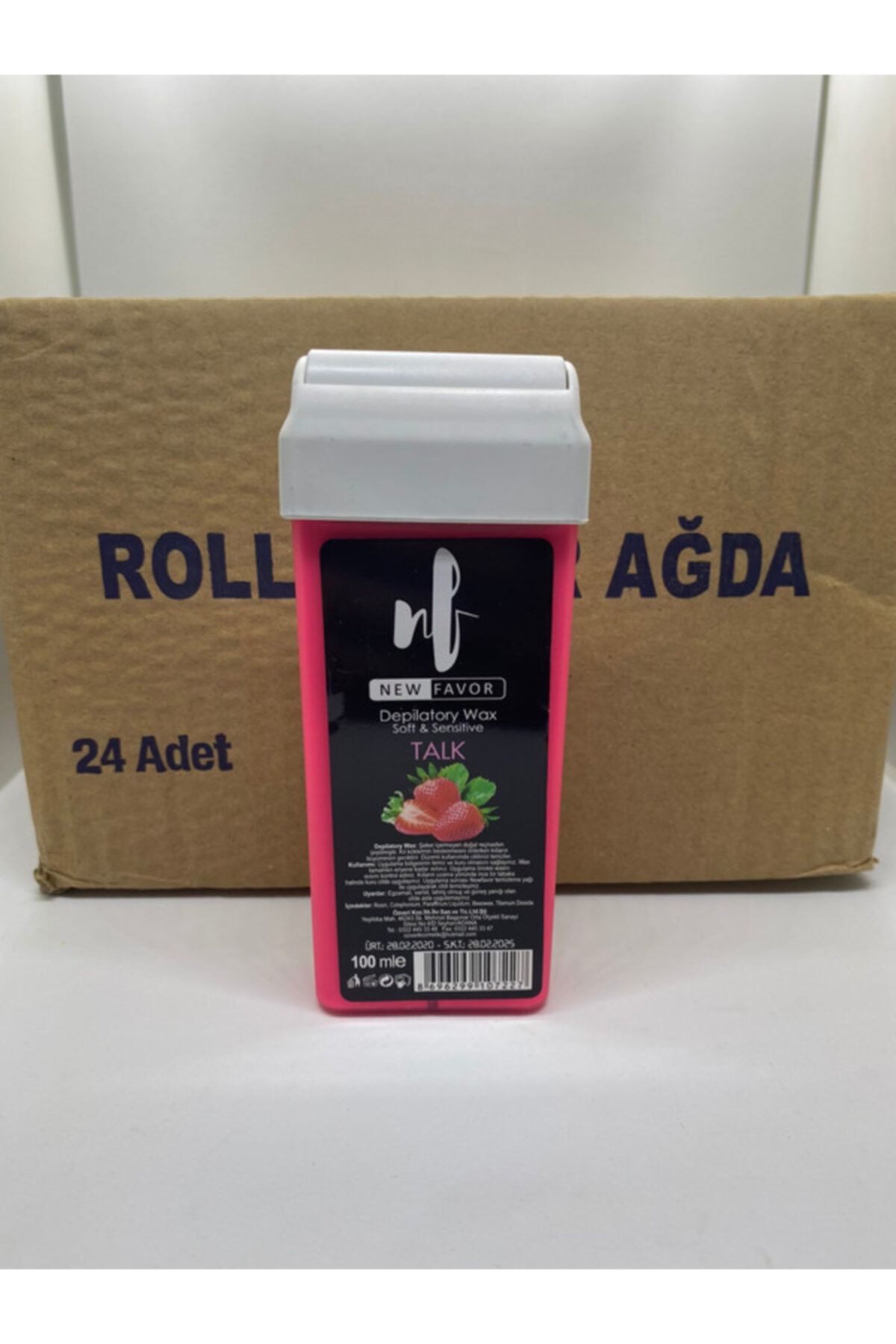 New Favor 24 Pemle Pudralı Adet Kartuş Ağda Kampanyada