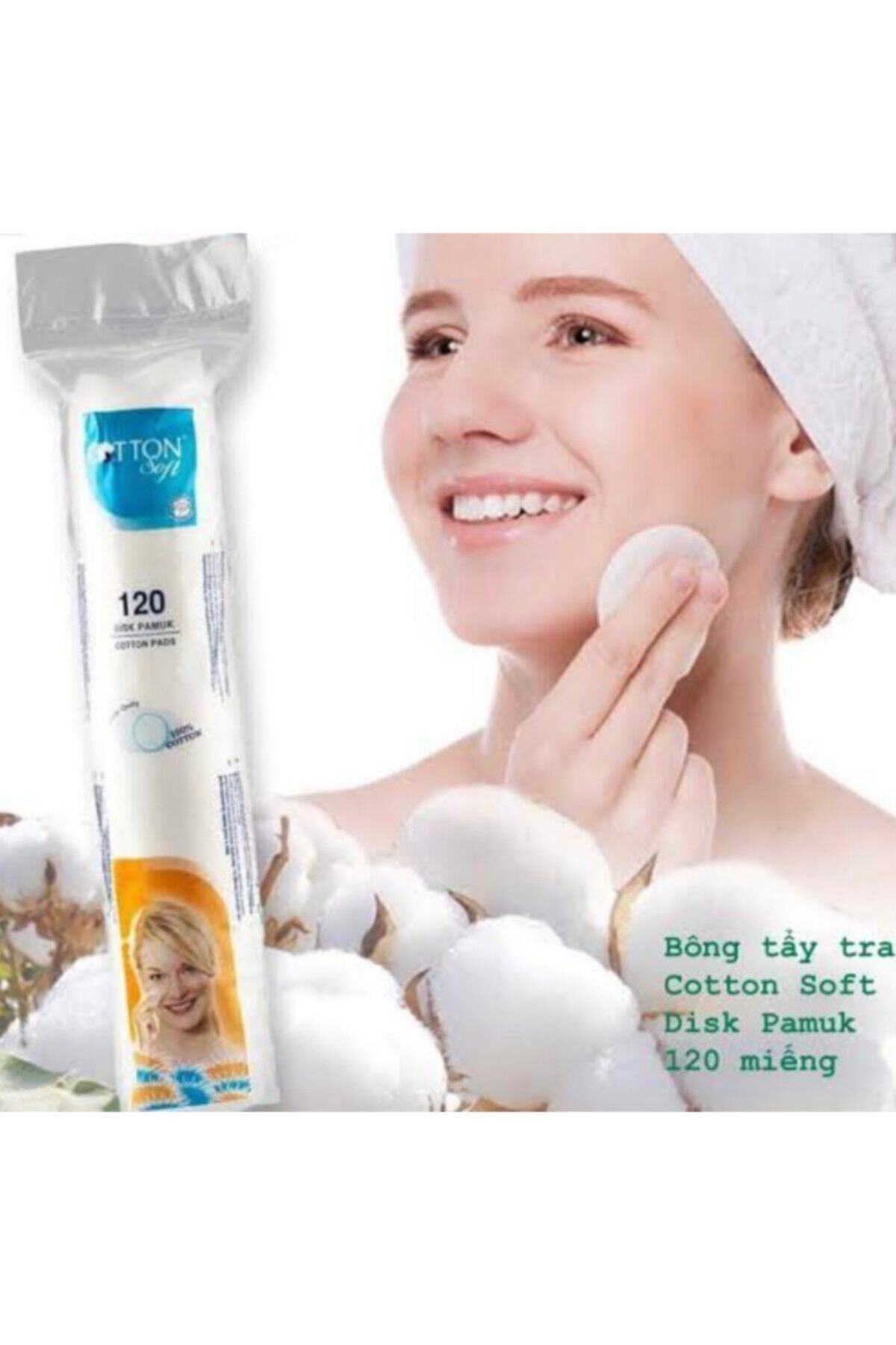 Cotton Soft Makyaj Temizleme Pamuğu 120 Adet
