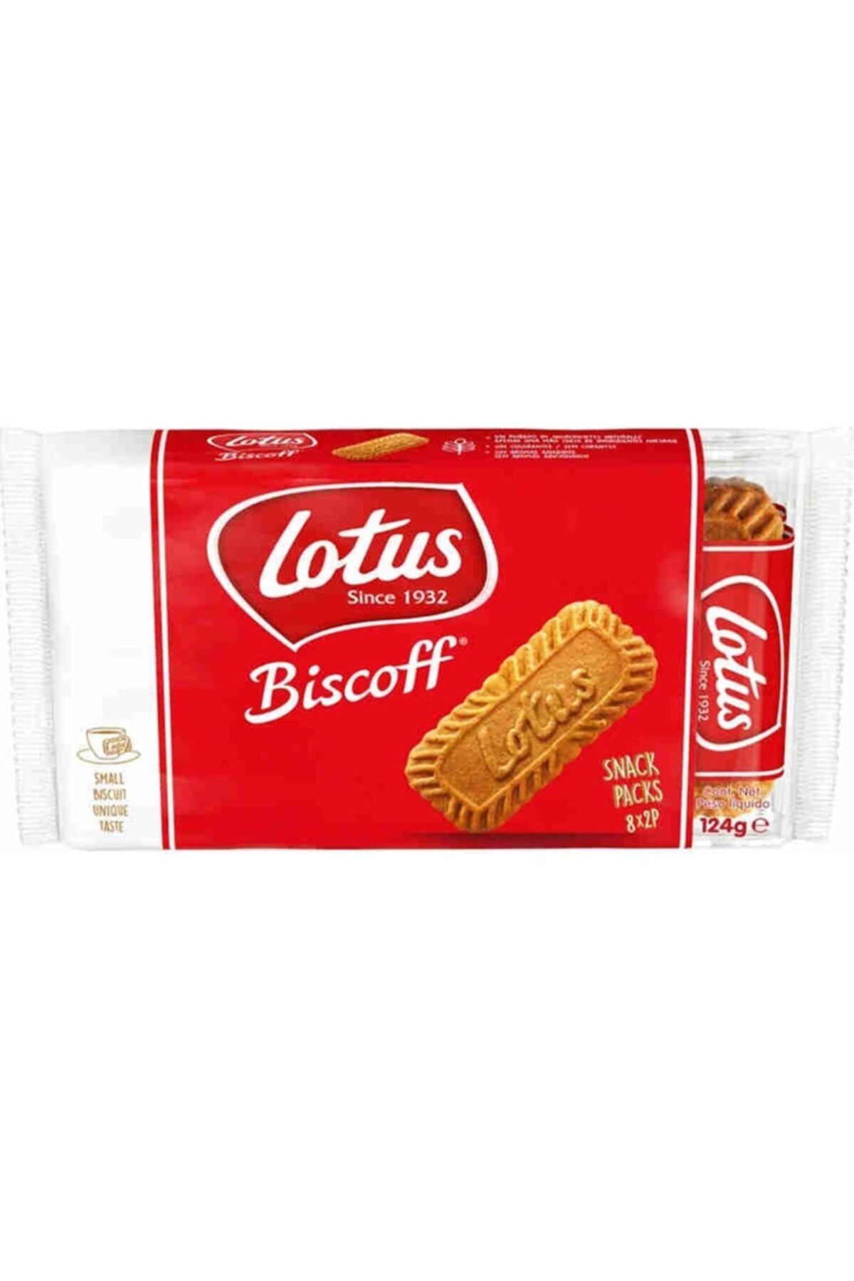 Lotus Biscoff Snack 124 G X 12 Li
