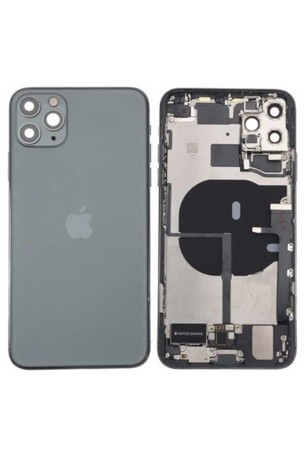 Qudex Iphone 11 Pro Max Dolu Full Kasa Arka Kapak Servis Orj Yeşil