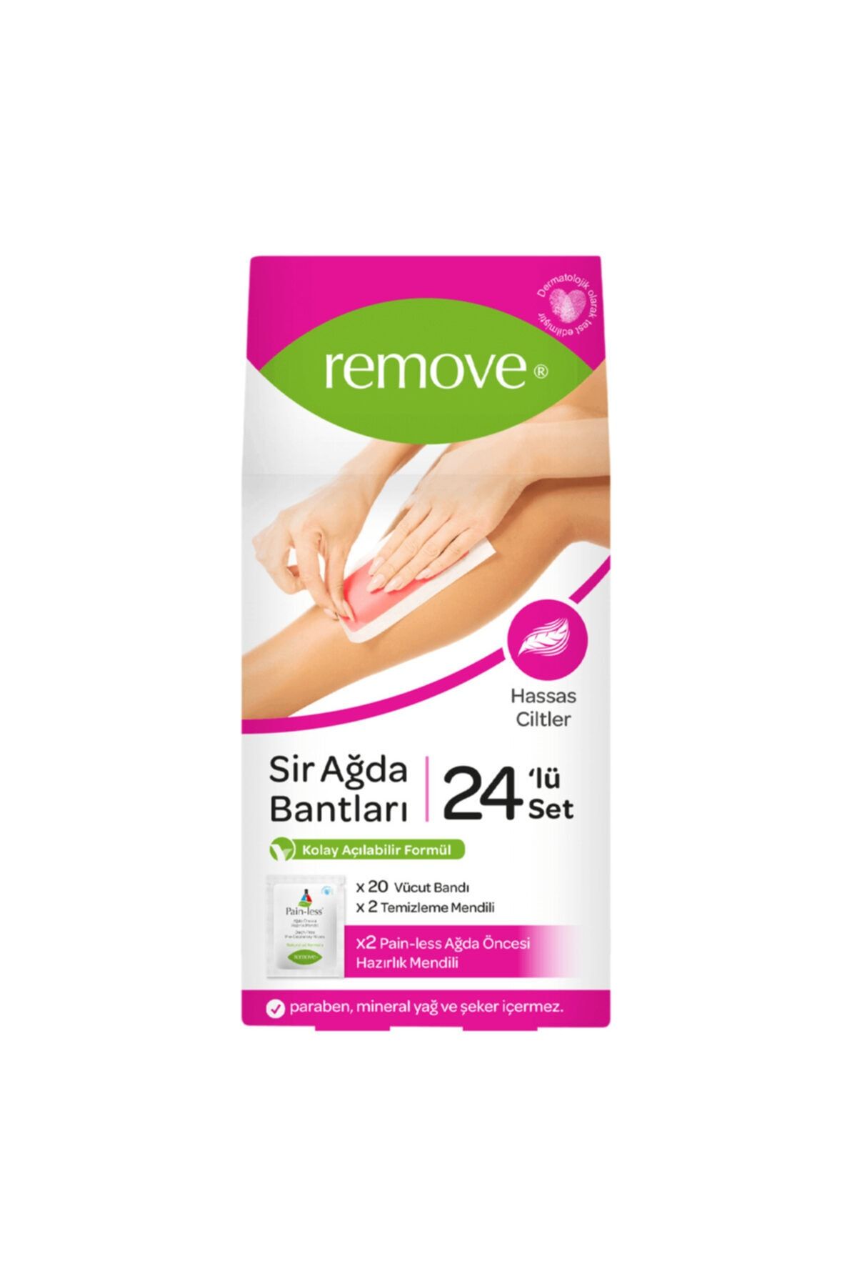 remove Hassas Sir Ağda Bandı 24 Adet