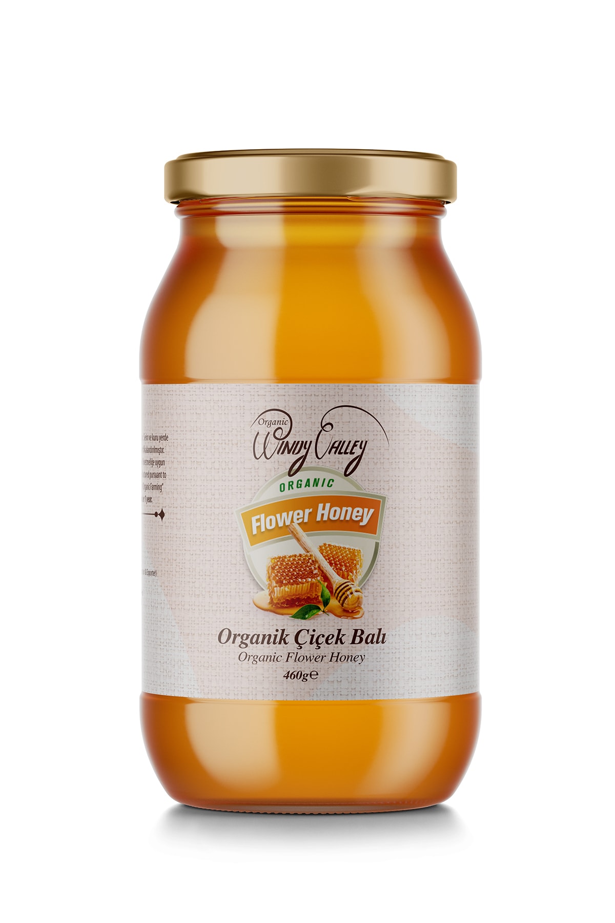 Organic Windy Valley Organik Çiçek Balı (460GR)
