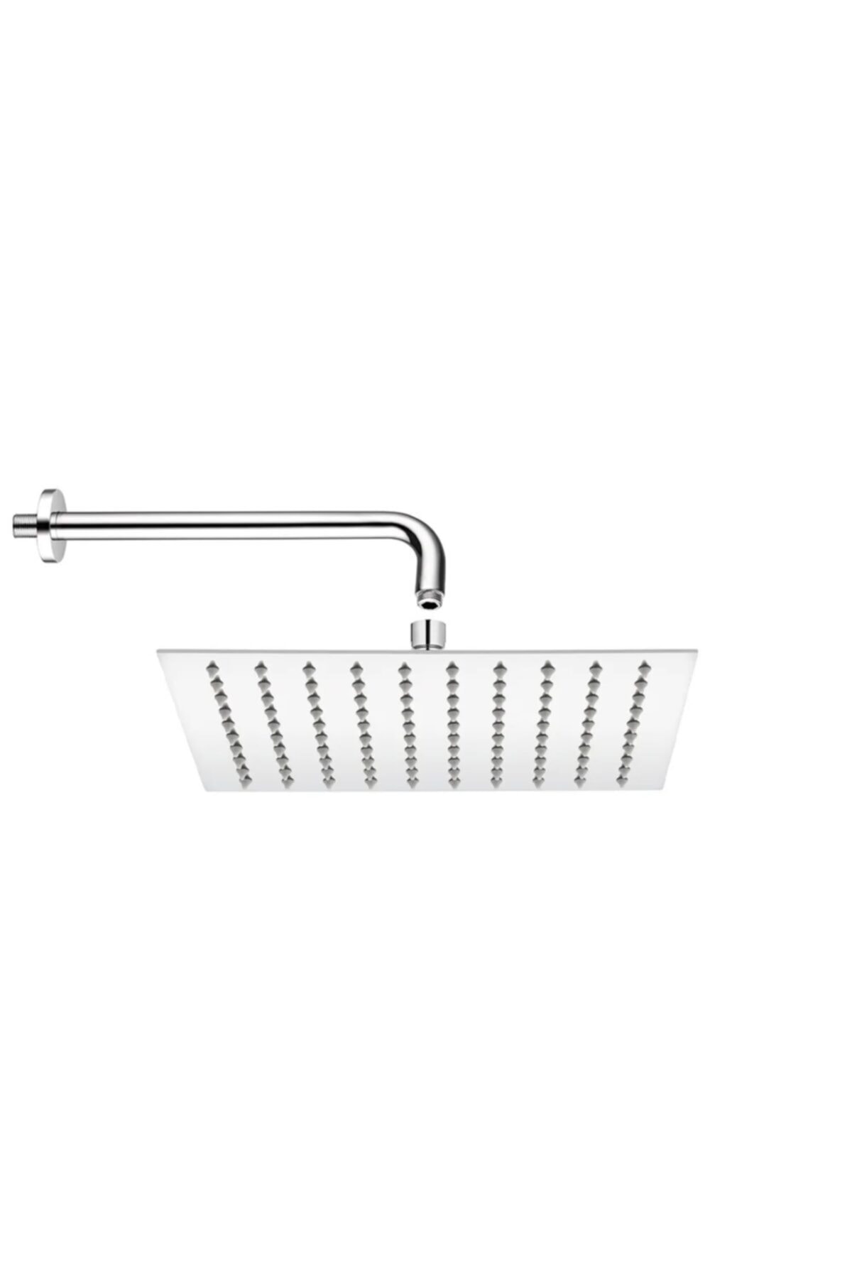 hilal 30*30 Tepe Duş Başlığı Ve Borusu Krom