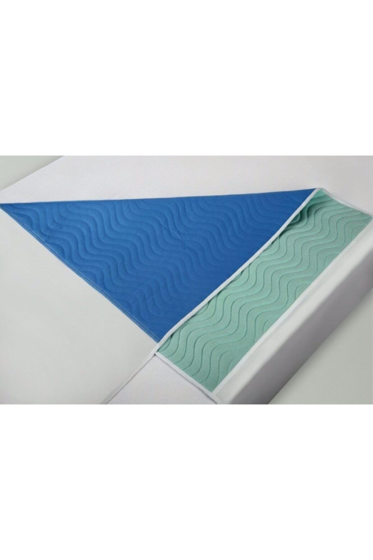 CDE Abso Vinyl (ikili Paket) 5 Katlı Yıkanabilir,emici,sıvı Geçirmez Kanatlı Yatak Koruyucu (85x90 Cm)