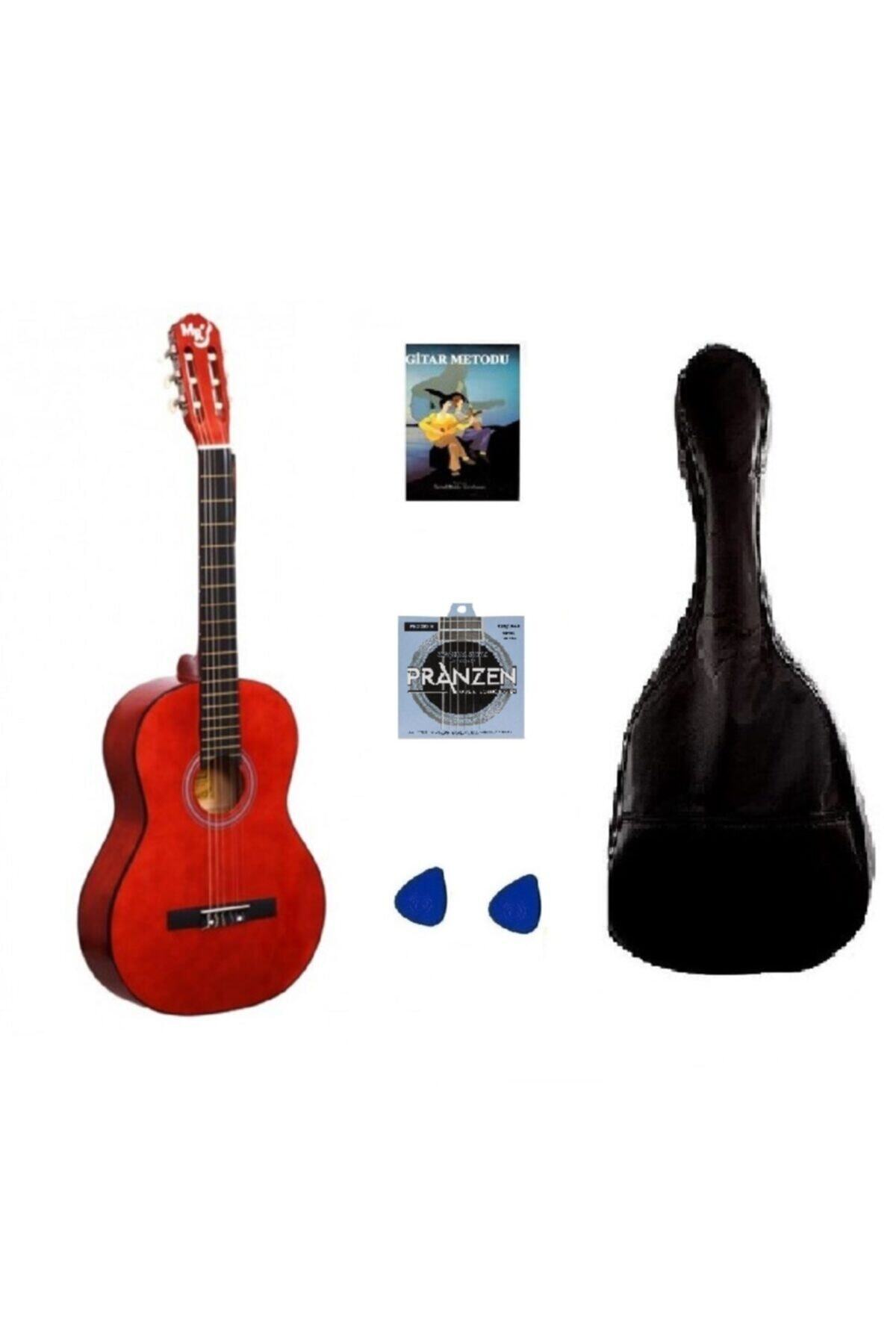 Nano Müzik Gitar Set 6 -klasik Gitar Seti 4/4 Tam Boy Klasik Gitar Seti Kılıf, Pena Ve Yedek Tel
