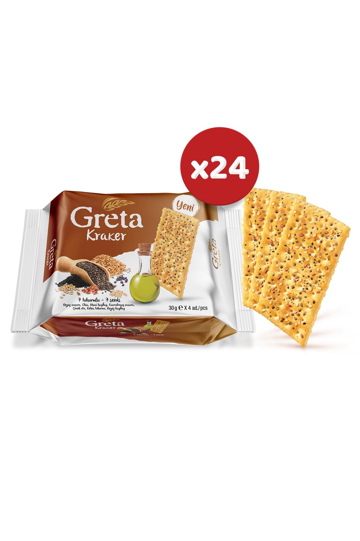 Greta 7 Tohumlu X 24 Adet
