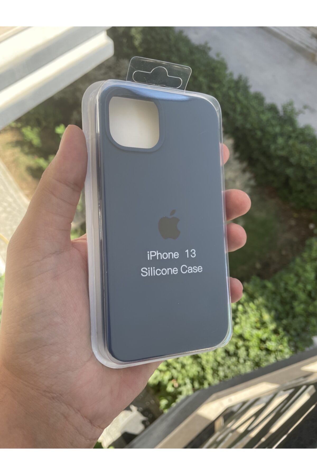 casehometr Iphone 13 UyumluMavi Lansman Silikon Kılıf İçi Mikrofiber Arka Kapak Kırılmaz Cam