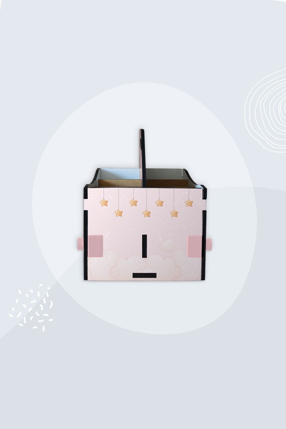 Popcorn Kids Popcorn Kalemlik Organizer Fox Bunny