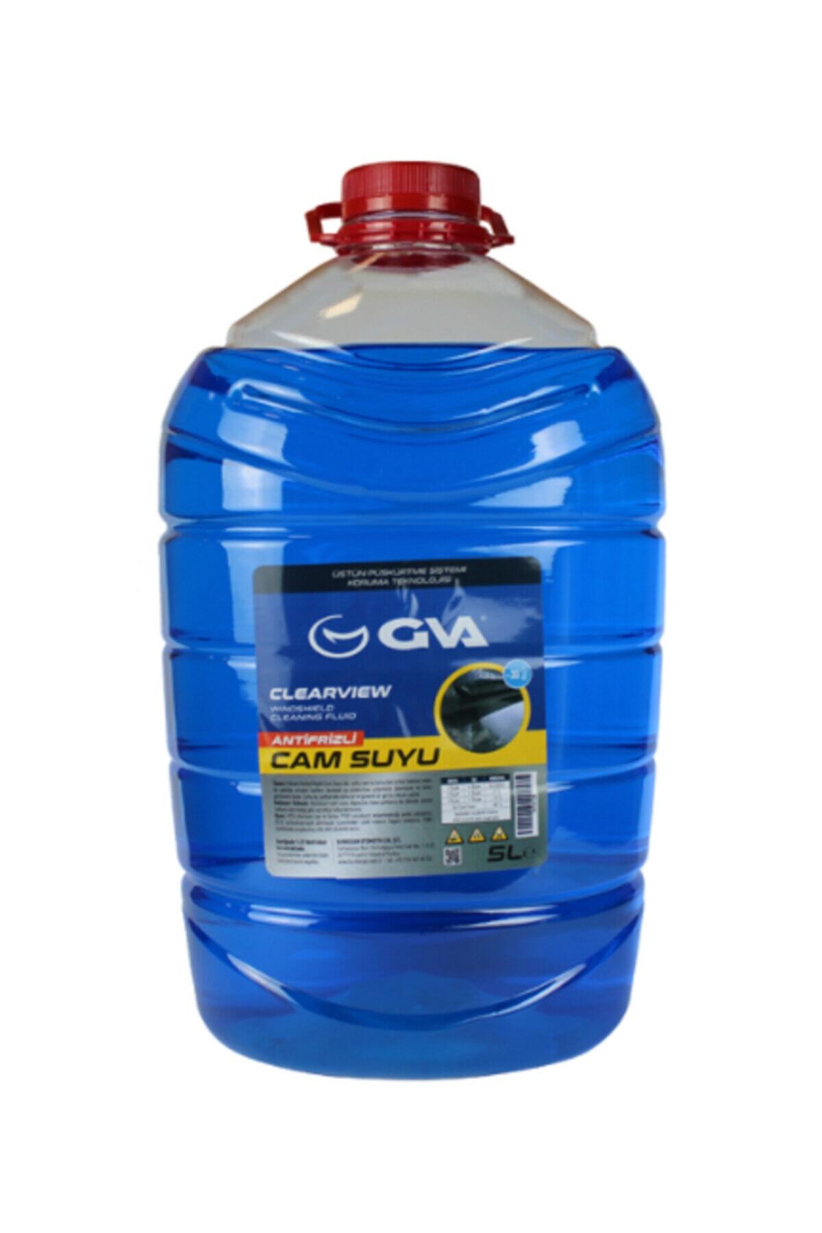GVA Oto Silecek Cam Suyu Kışlık Antifrizli -30 Derece 5 lt 3 Adet