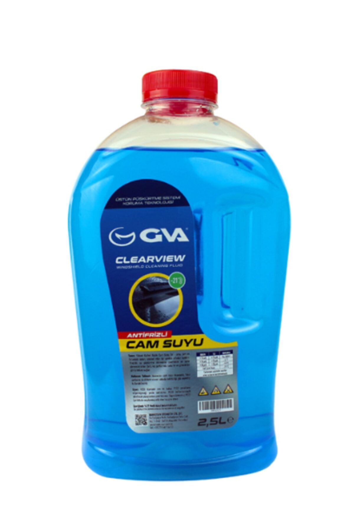 GVA Oto Silecek Cam Suyu Kışlık Antifrizli -30 Derece 2,5 lt 1 Adet