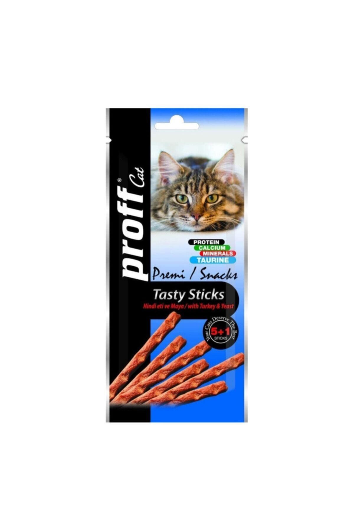 Proff Cat Hindi Etli Ve Mayalı Kedi Ödül Çubukları 6'lı Sticks