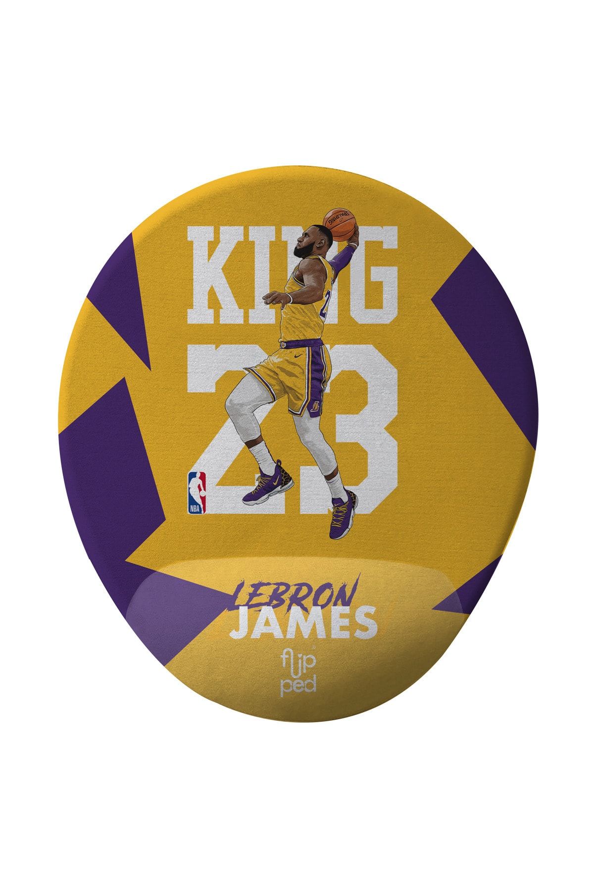 Flipped King Lebron Bilek Destekli Mousepad