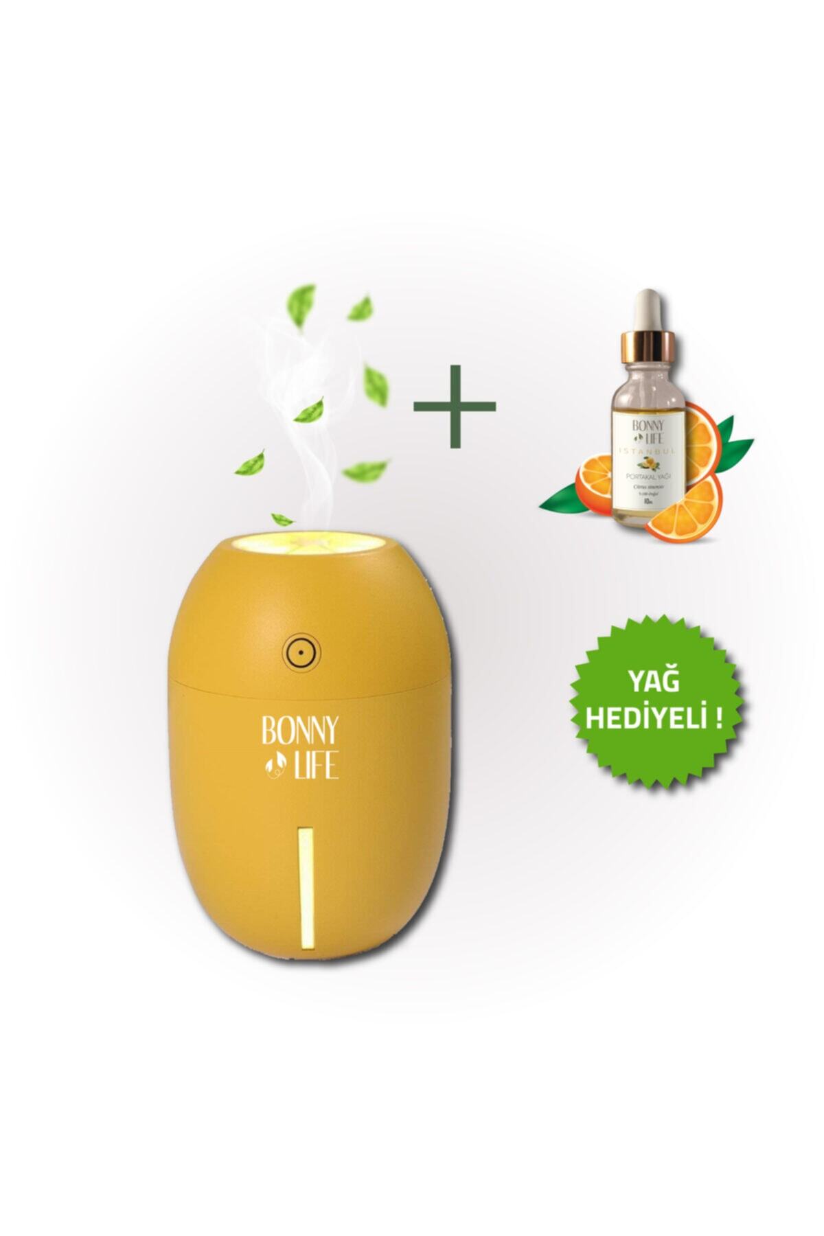 BonnyLife Limon Görünümlü Mini Aromaterapi Koku Cihazı
