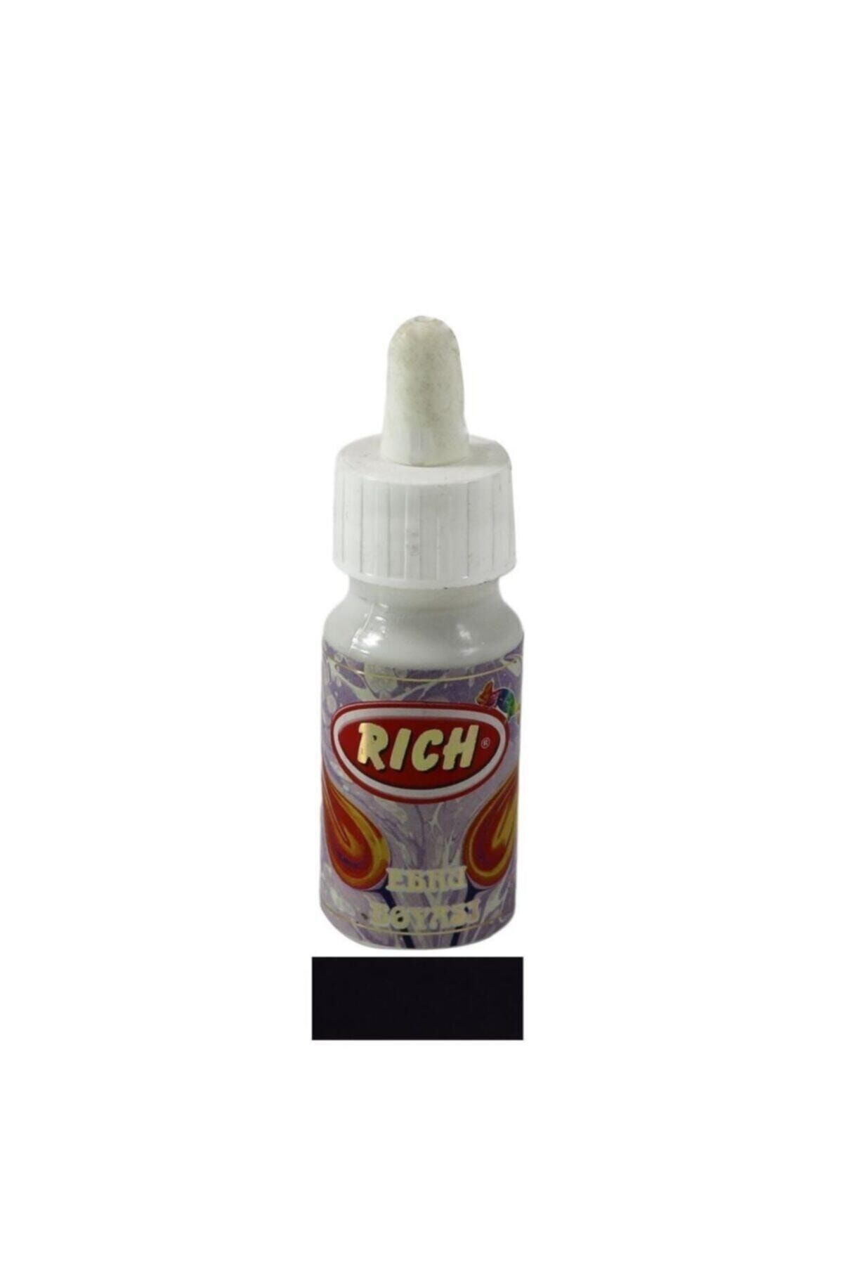 Rich Akrilik Ebru Boyası 30 Cc Siyah Ebr-030-8222
