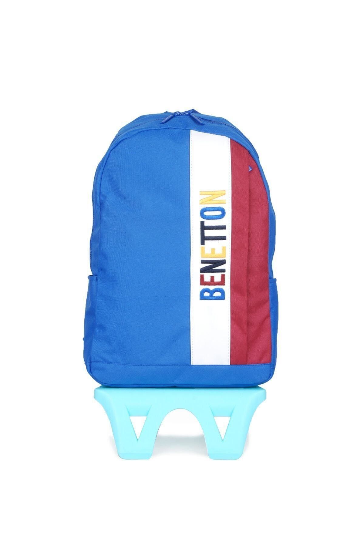 United Colors of Benetton Unisex Benetton Iki Bölmeli Tekerlekli Sırt Çantası 70065