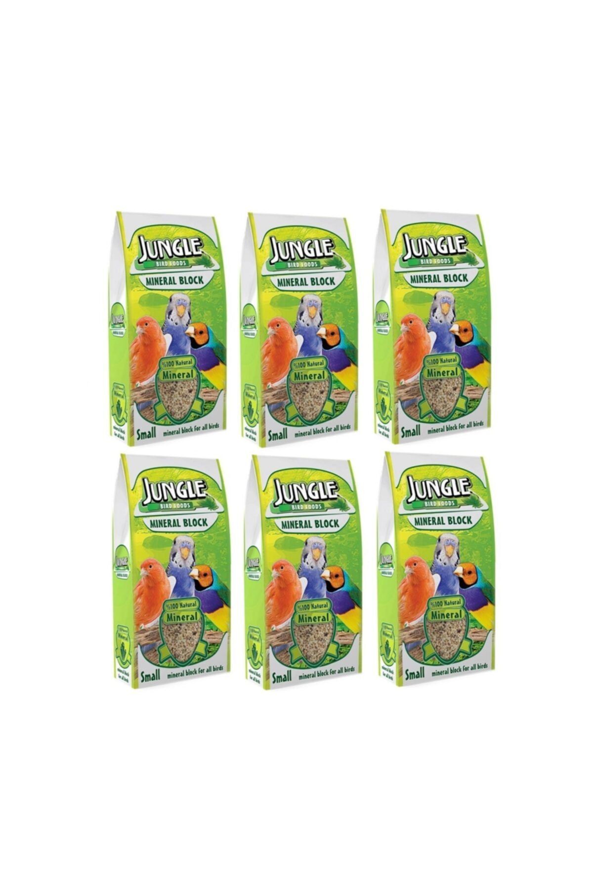 Jungle Mineral Blok Küçük Gaga Taşı (6 Adet)
