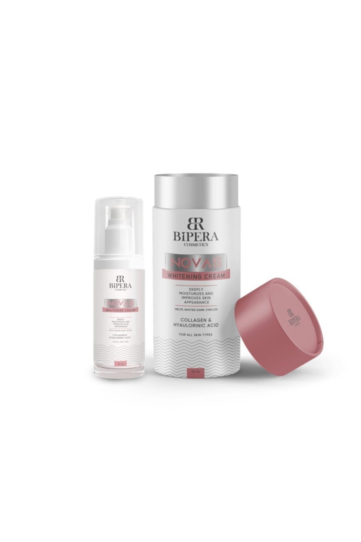 biperacosmetics Leke Kremi Cilt Beyazlatıcı Krem 75 ml Collagenli Bipera Novas
