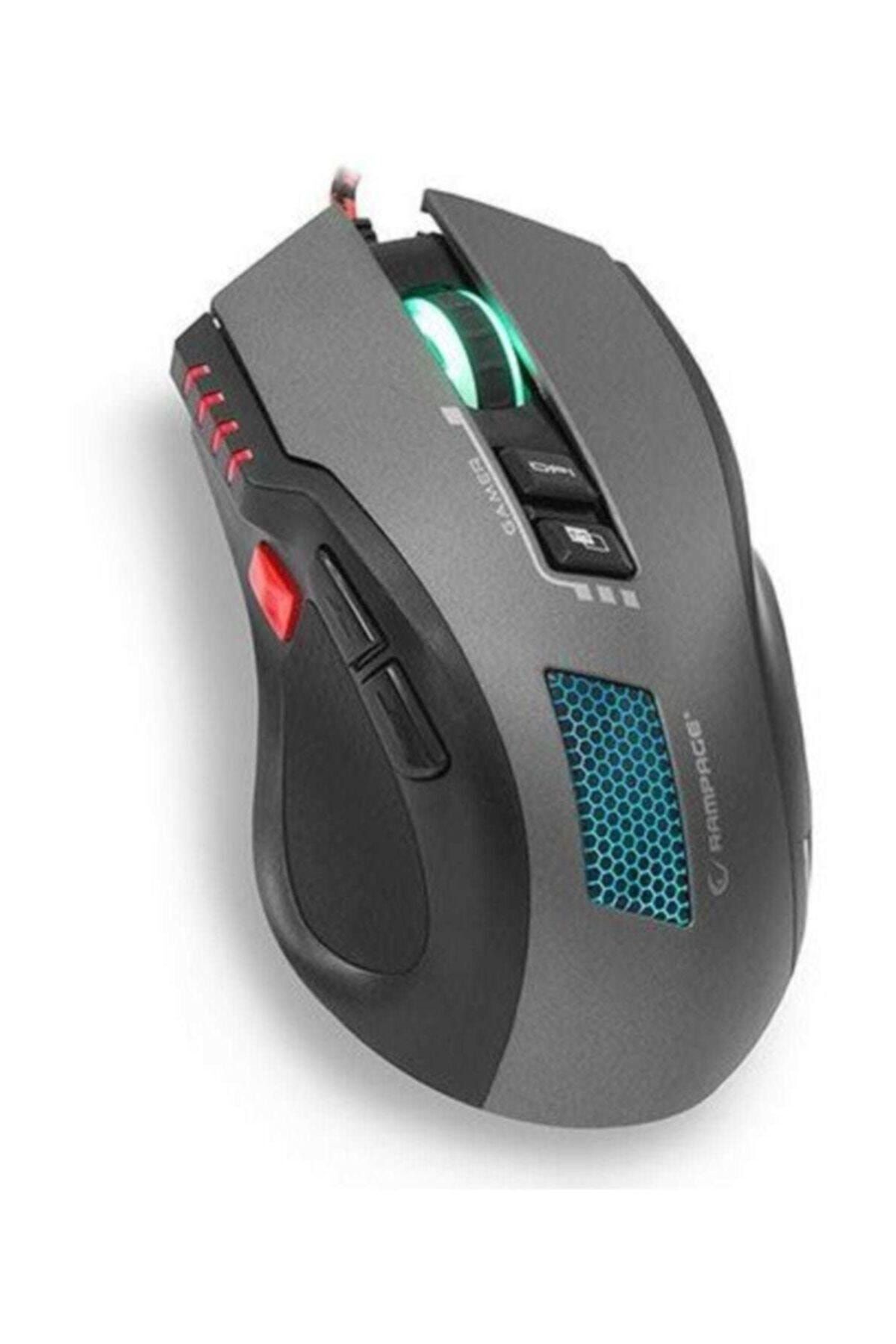 Rampage Mouse- Smx-r80 3200dpı Usb Rgb Makrolu Oyuncu Mouse