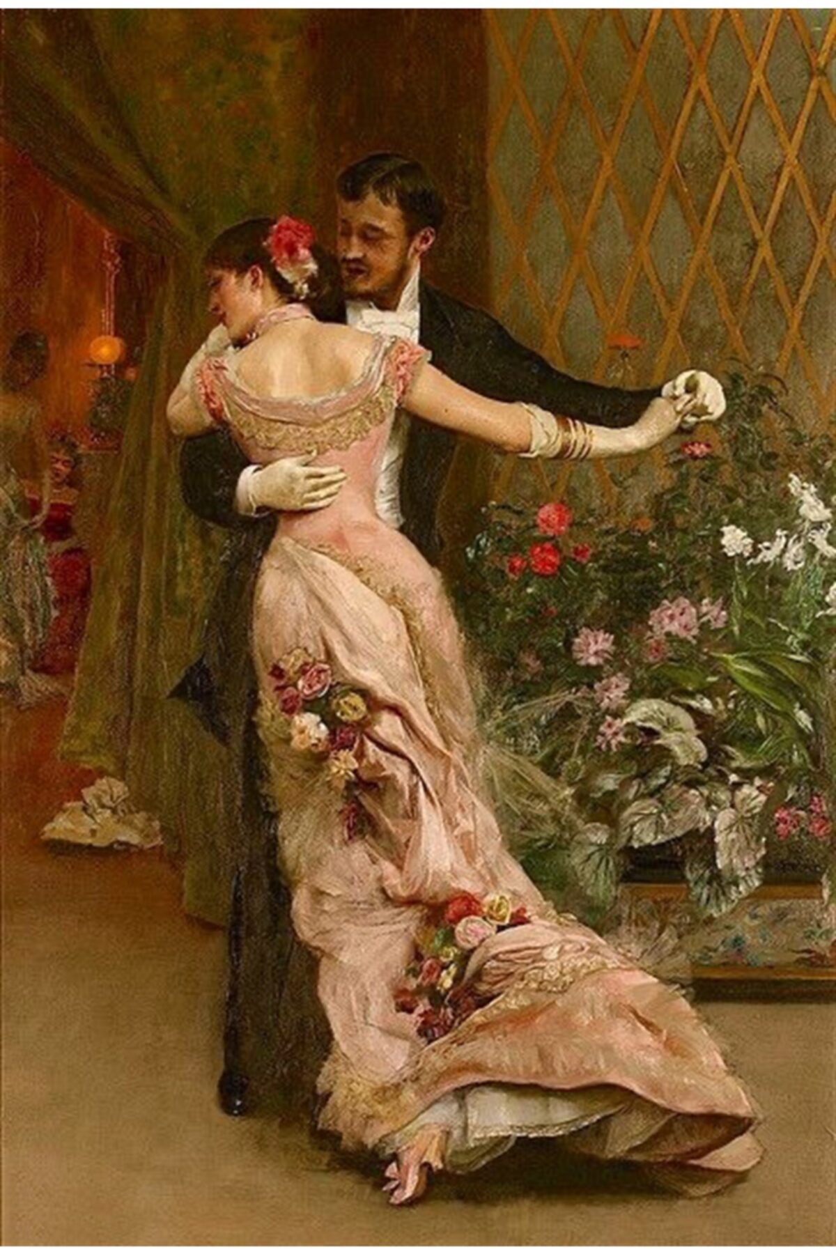 Marcel Kristal Tablo Yabancı Klasikler Elmas Mozaik Tablo 41x58 Cm