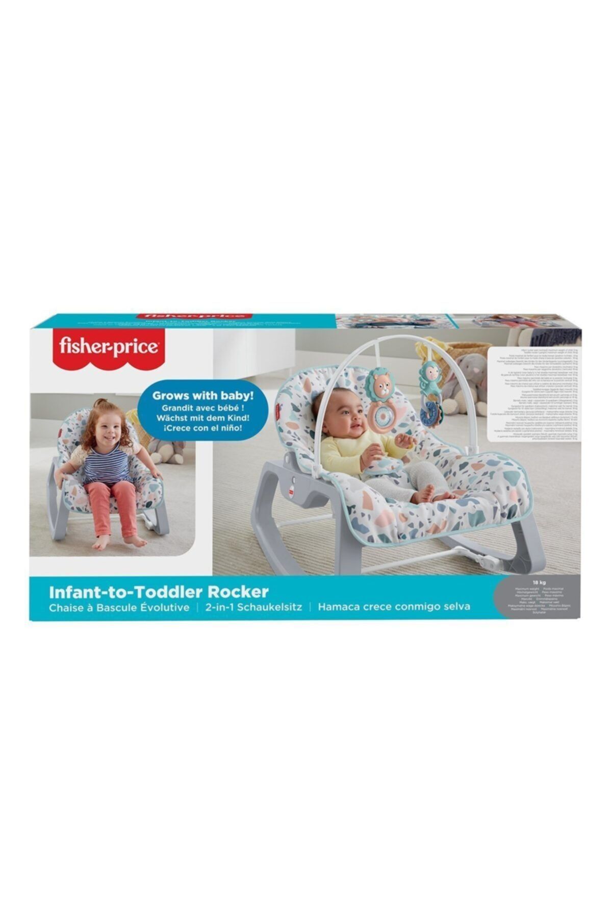 FISHER PRICE Gwd39 Fisher-price® Orman Gezisi Ana Kucağı Ve Sallanan Sandalye / +0